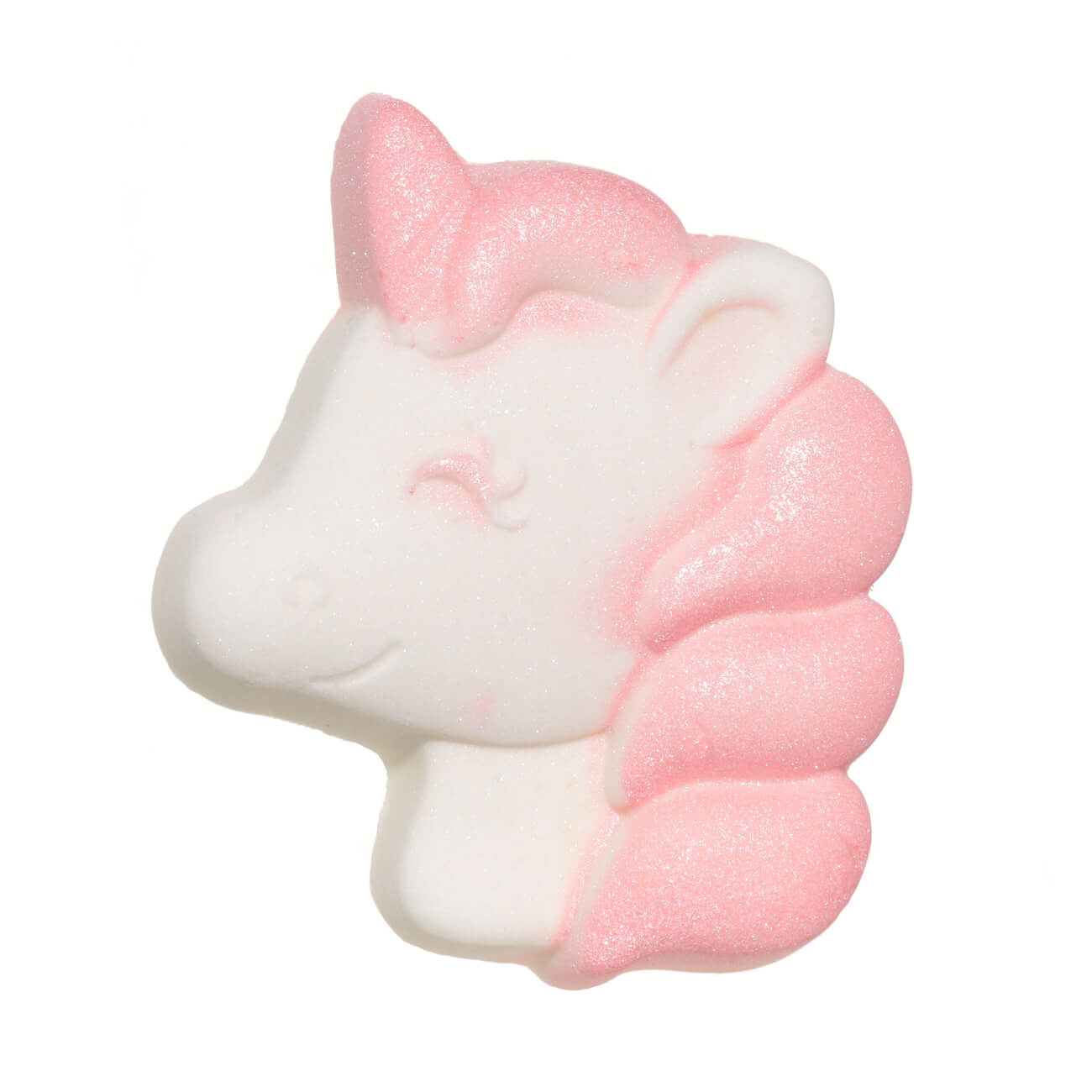 

Бомбочка для ванны, 100 гр, розово-белая, Клубника, Единорог, Unicorn