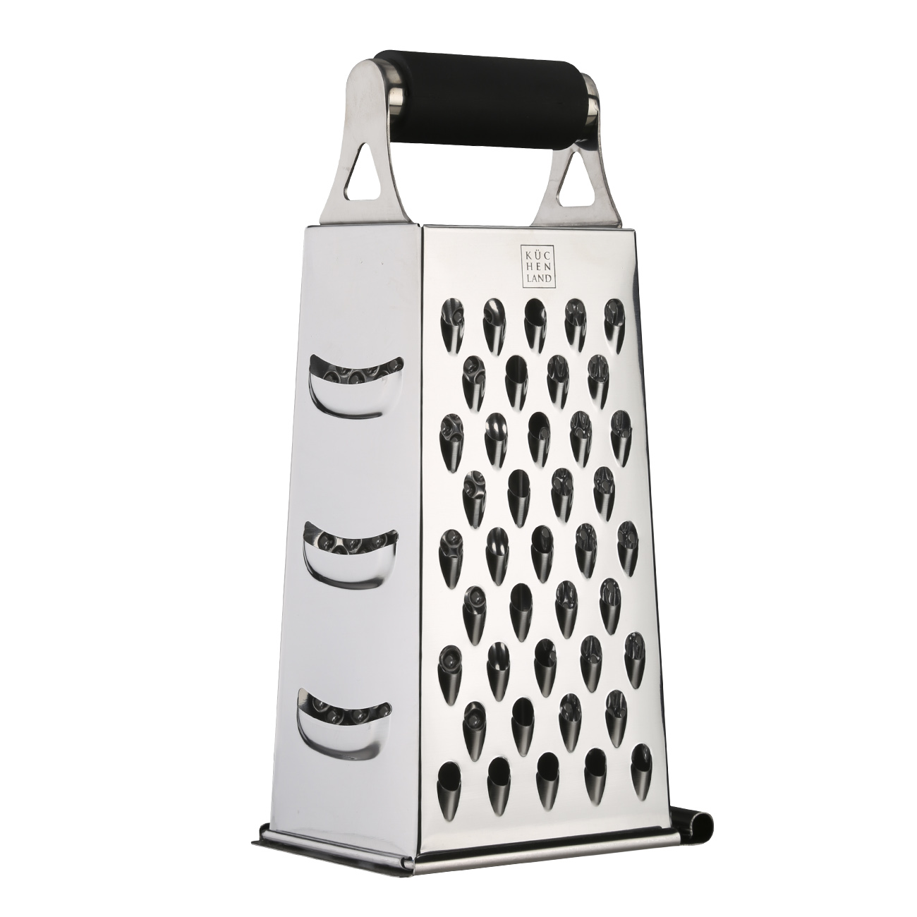 Терка, 24 см, четырехгранная, черная, Kitchen tools, image-1