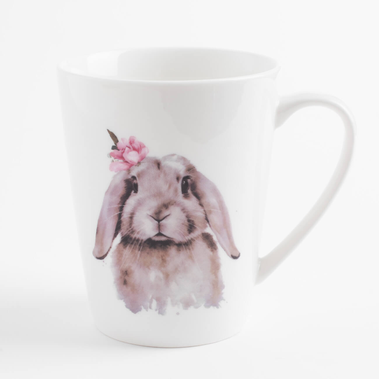 

Кружка, 420 мл, фарфор N, Кролик c цветком, Pure Easter