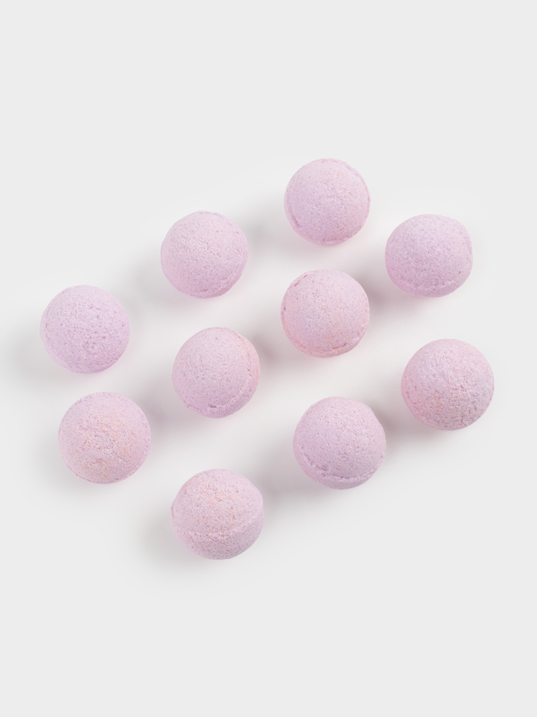 Бомбочка для ванны, 10 шт, с солью и шиммером, Бабл-гам, Body spa, image-6