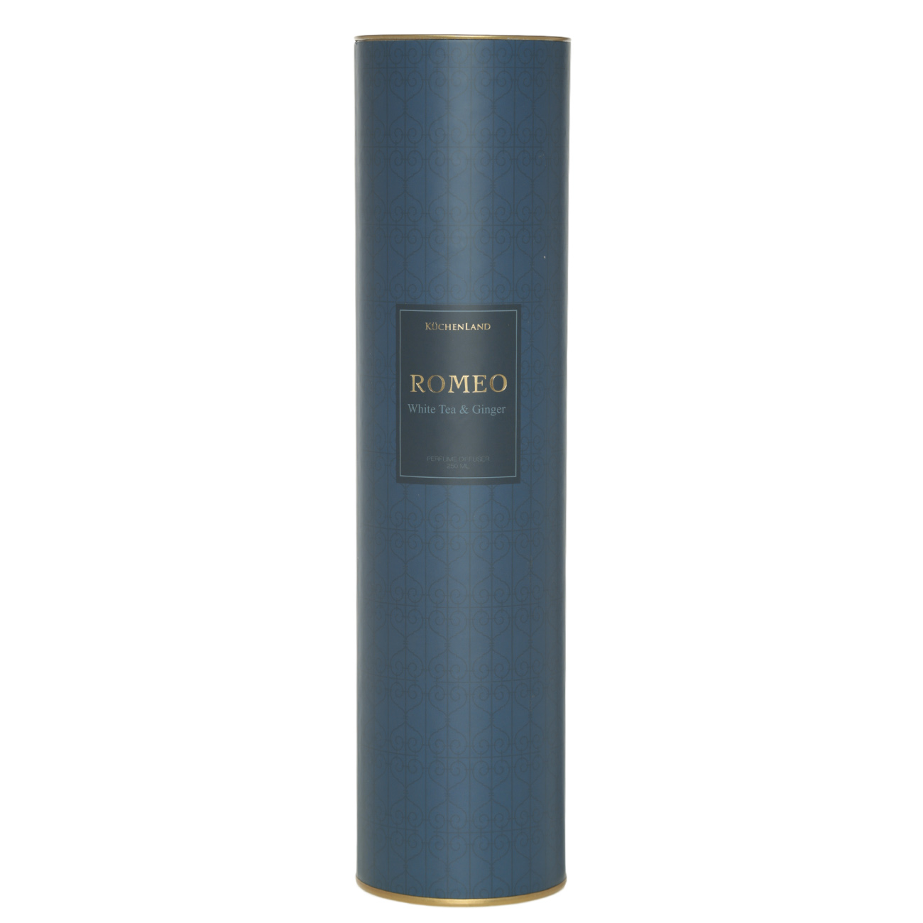 Ароматический диффузор, 250 мл, синий, White Tea&Ginger, Romeo, image-1