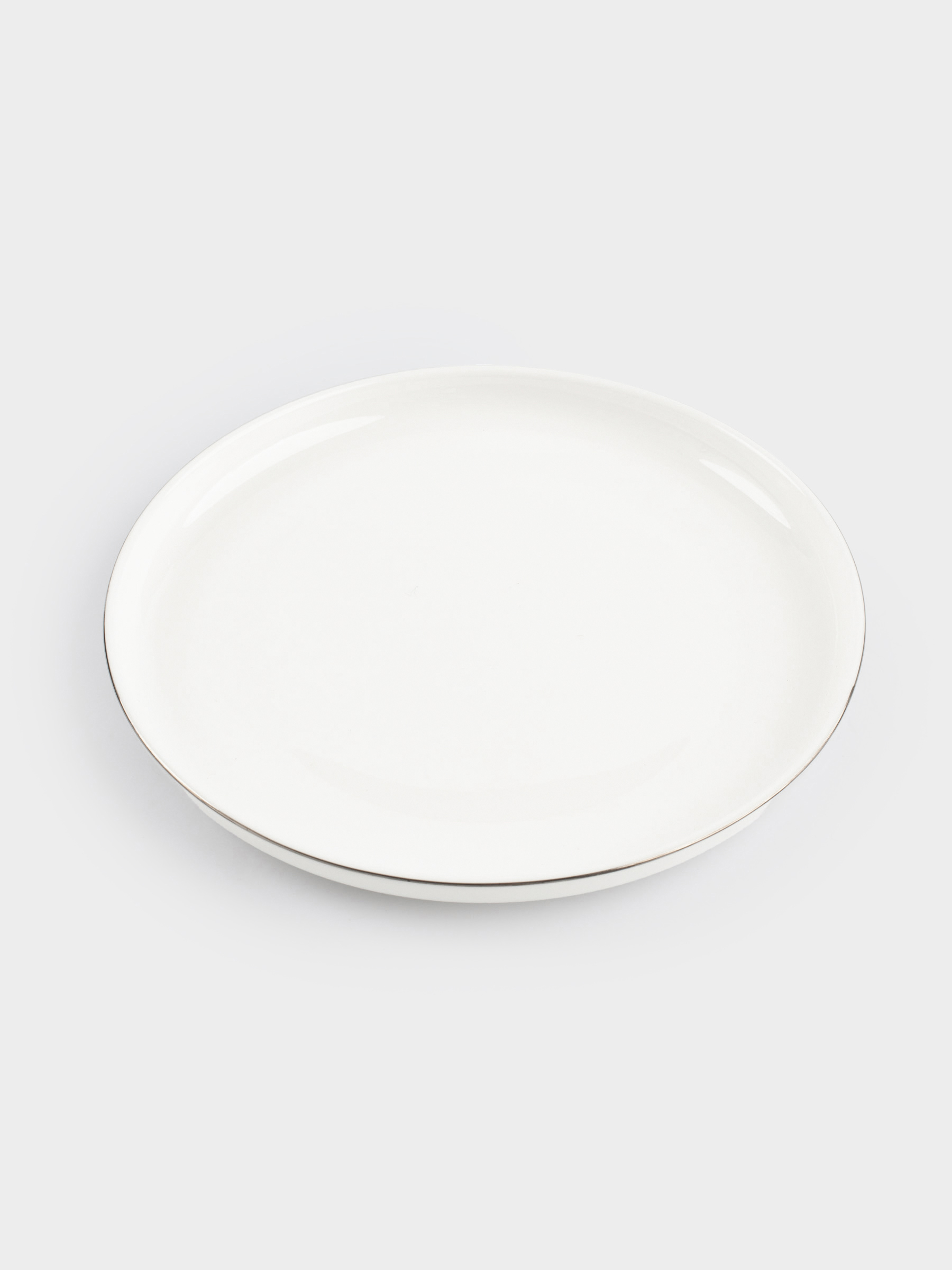 Тарелка десертная, 20 см, 2 шт, фарфор F, белая, Ideal silver, image-1