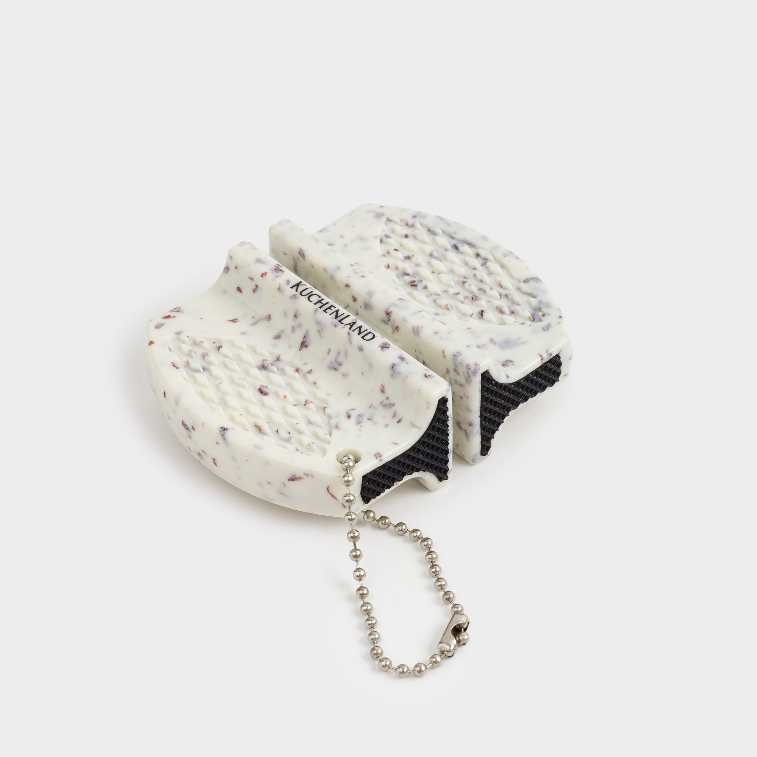 Точило для ножей, 7 см, пластик/сталь, молочное, Accessories, image-3