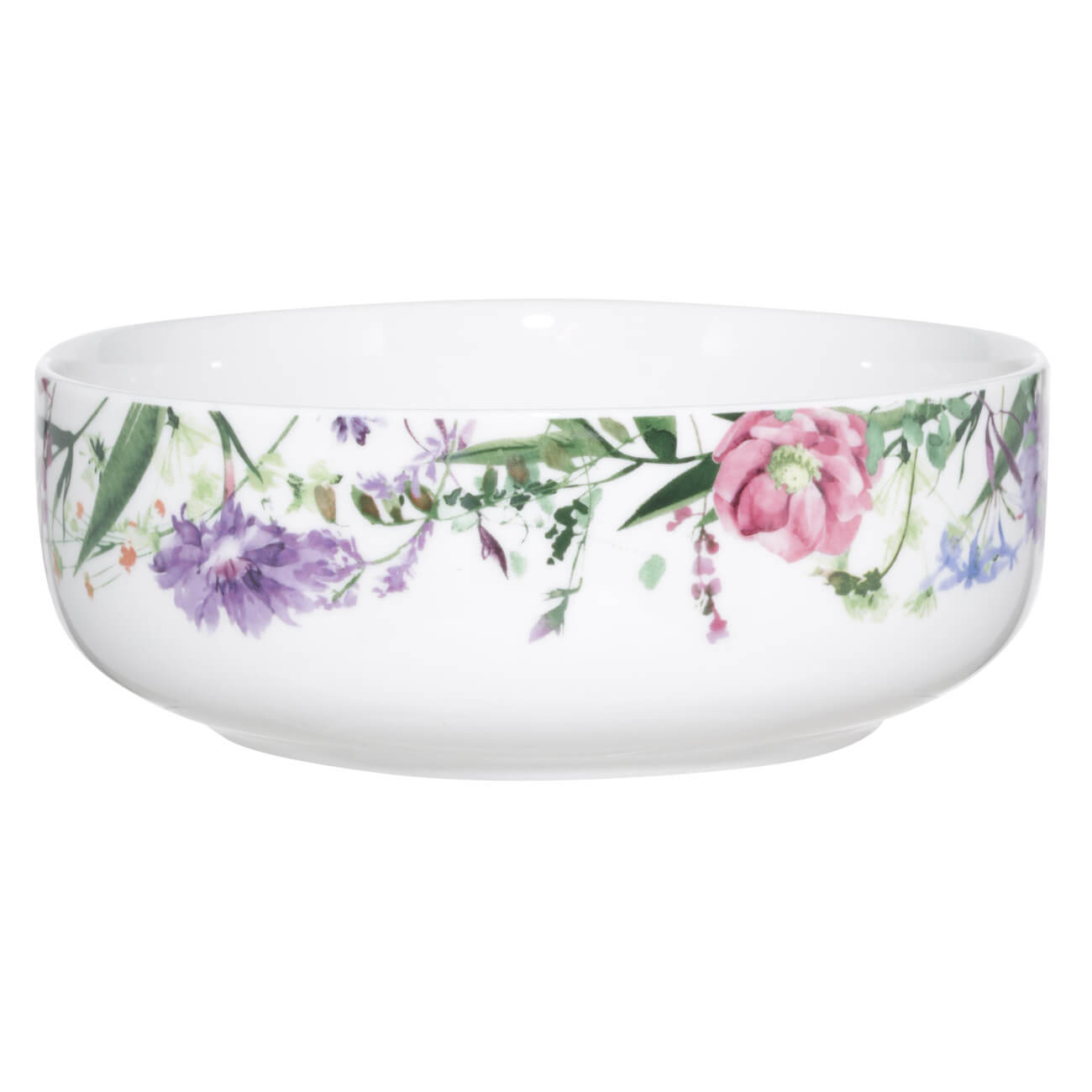 

Салатник, 16х6 см, фарфор N, Лиловые цветы, Meadow mauve