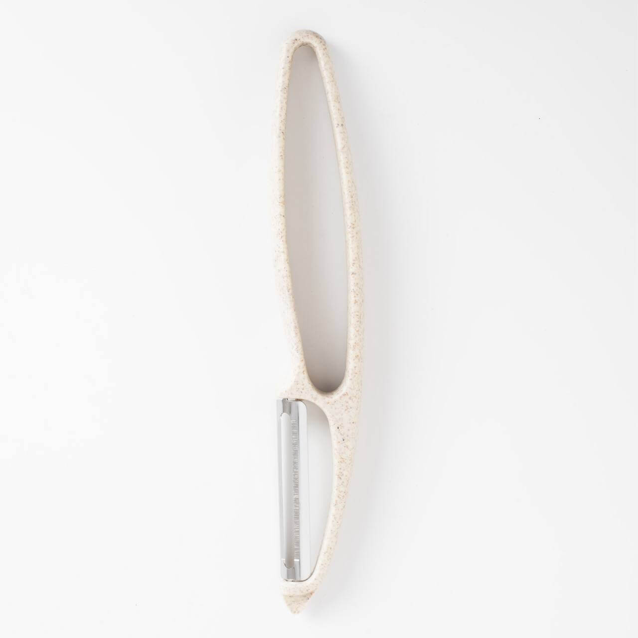 

Овощечистка, 18 см, сталь/пластик, бежевая, в крапинку, Soft speckled