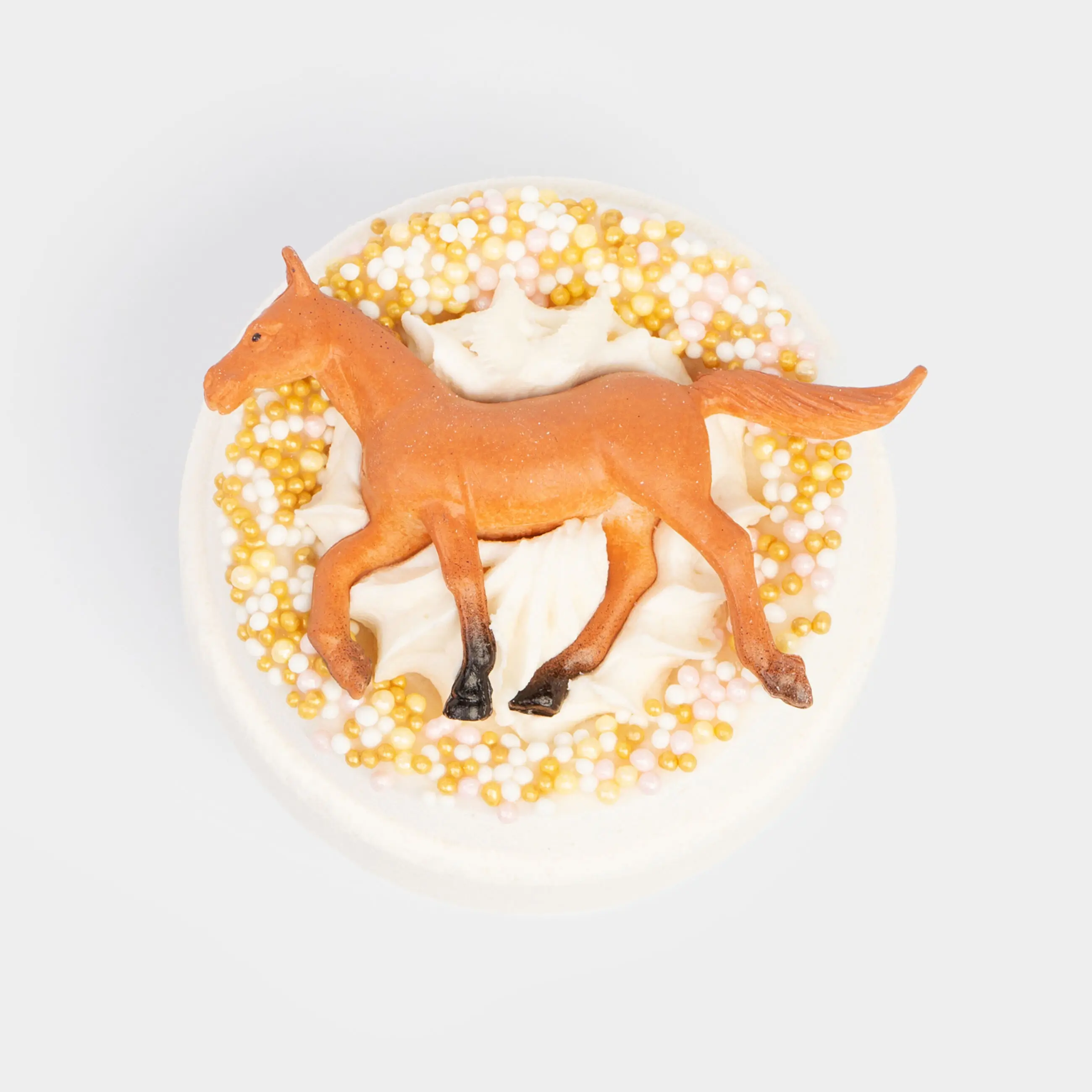 Бомбочка для ванны, 130 гр, с игрушкой, в ассортименте, Кокос, Лошадка, Friends spa