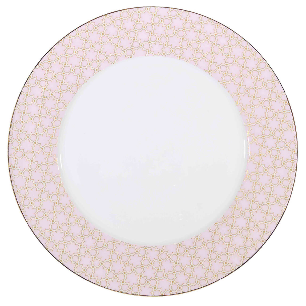

Тарелка обеденная, 27 см, фарфор F, розовая, Summer pastel