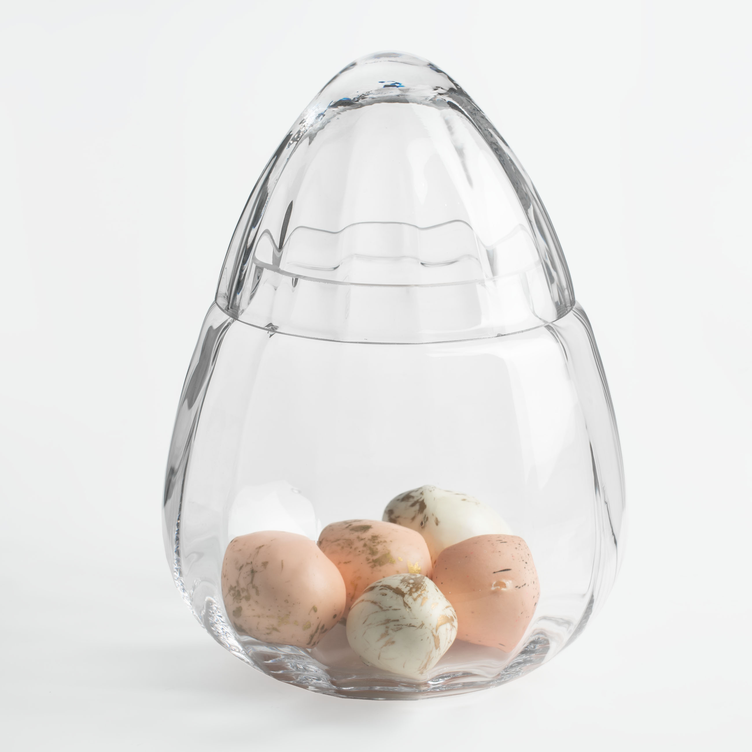 Емкость для хранения, 15х19 см, 1,4 л, стекло Р, Яйцо, Camellia изображение № 5