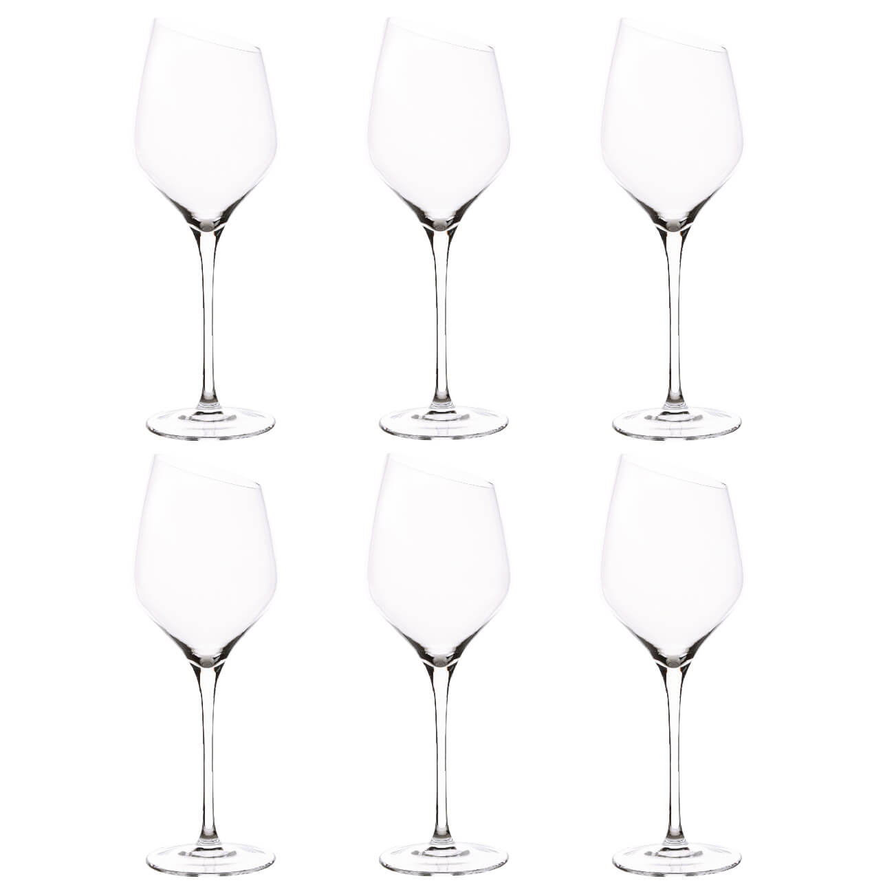 Kuchenland Бокал для белого вина, 460 мл, 6 шт, стекло, Charm L