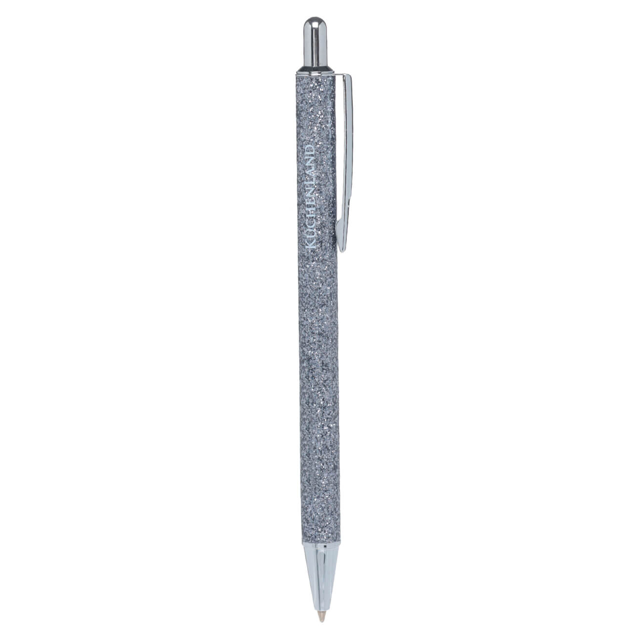 

Ручка шариковая, 14 см, сталь, золотистая, с блестками, Draw sparkle