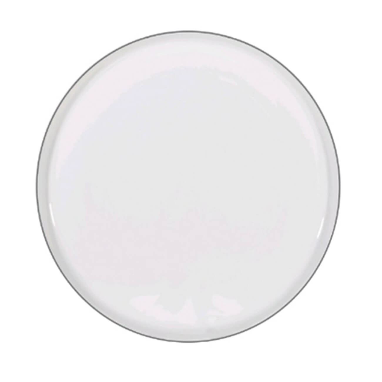 Тарелка десертная, 20 см, 2 шт, фарфор F, белая, Ideal silver ложка десертная из нержавеющей стали magistro h 14 5 см цвет серебряный