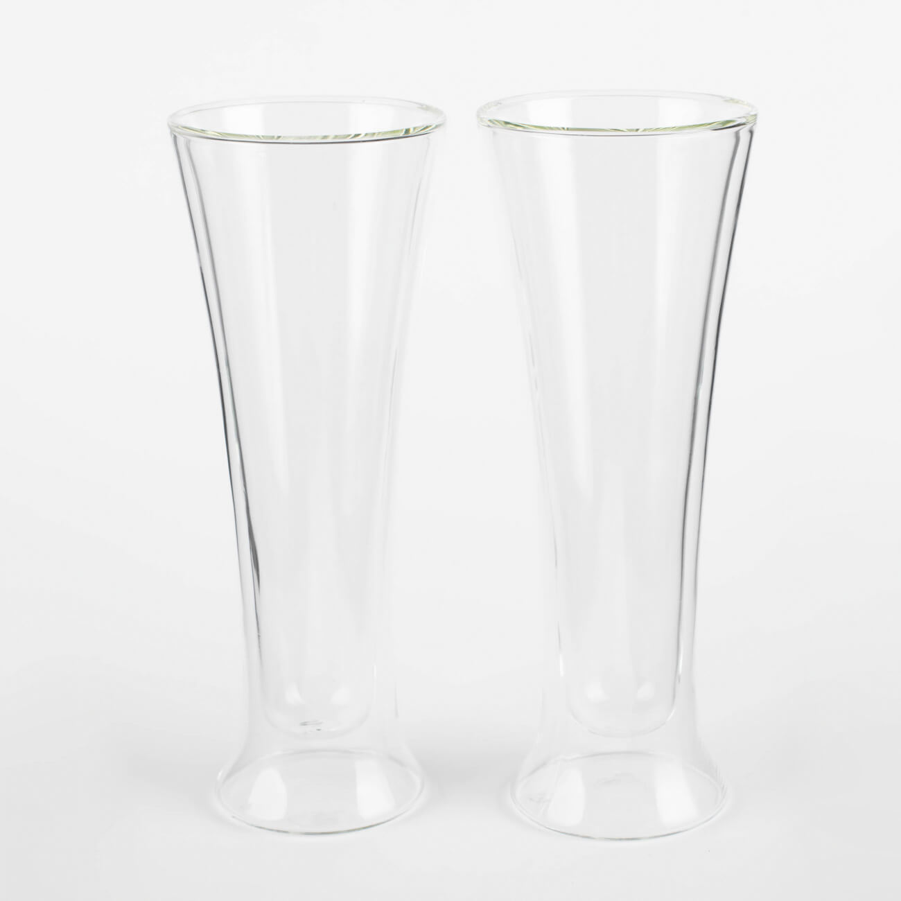16490 fissman набор sencha из 2 х стаканов с двойными стенками 280мл жаропрочное стекло Стакан для пива, 320 мл, 2 шт, стекло Б, Air