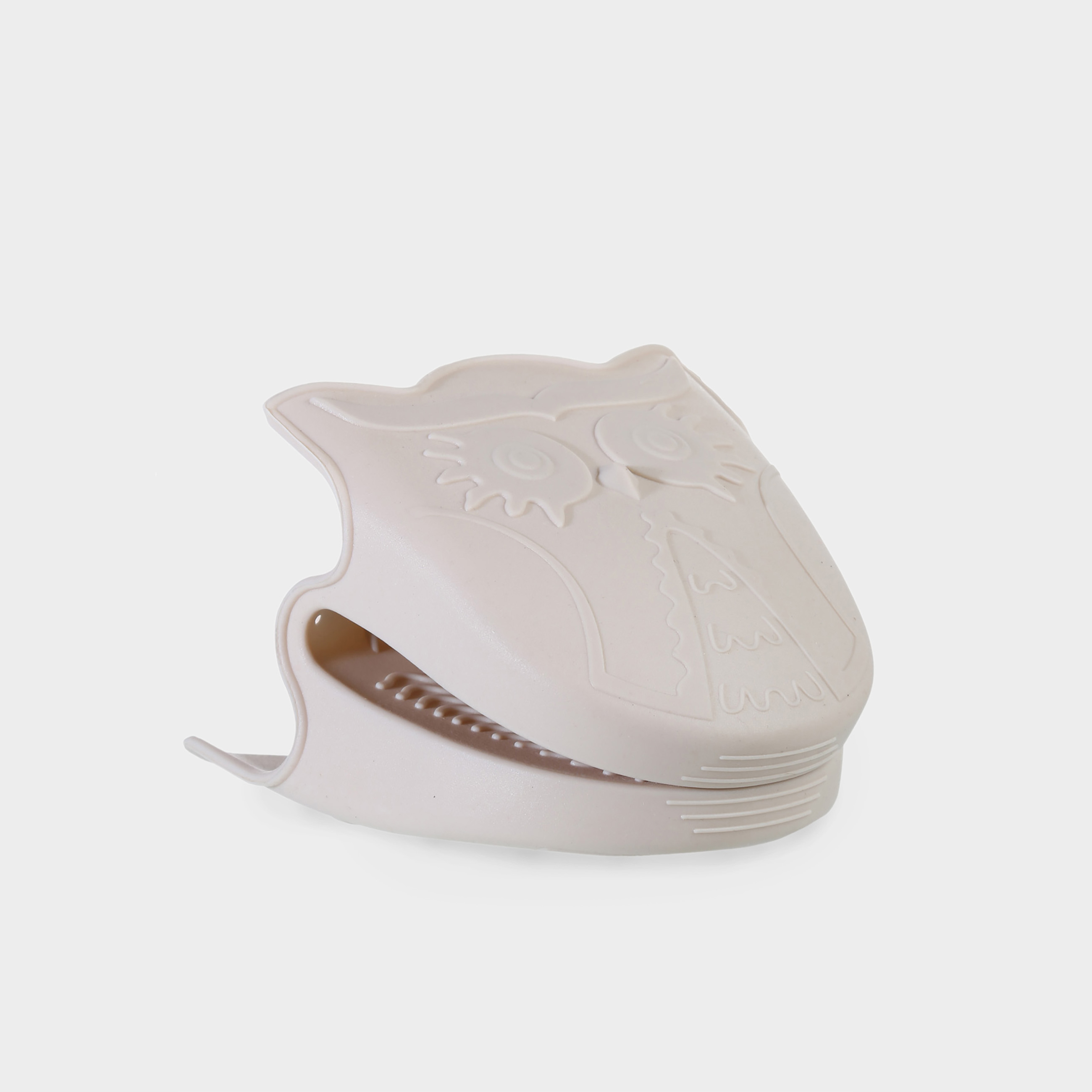 Kuchenland Прихватка 11 см силикон бежевая Сова Owl 399₽