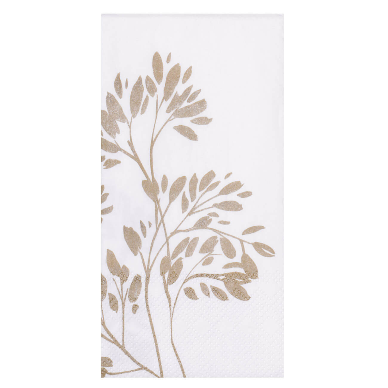 Салфетки бумажные, 33х33 см, 20 шт, прямоугольные, белые, Золотистые листья, Print двухслойные очищающие бумажные салфетки boomer