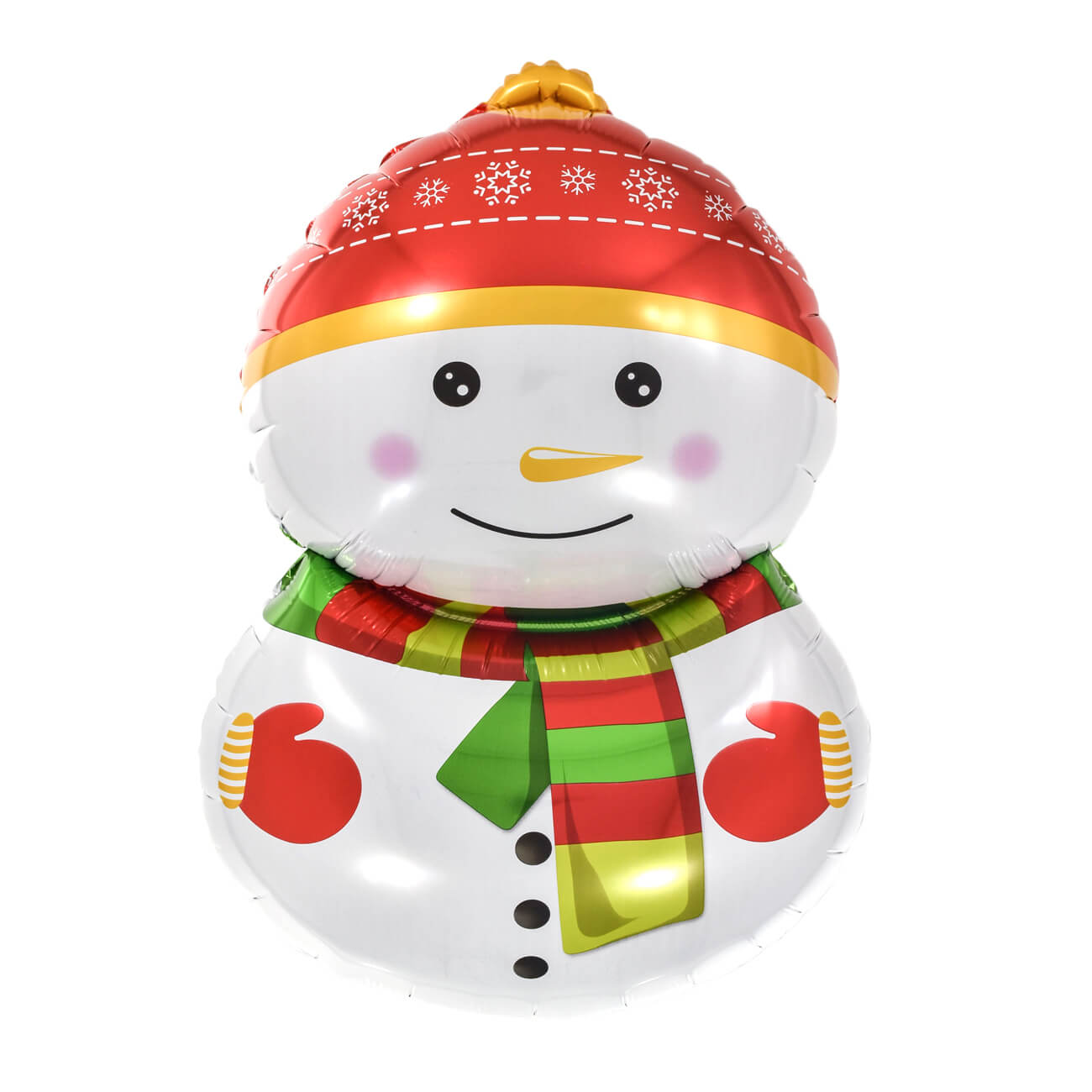 

Шар воздушный, 48х80 см, фольга, белый, Снеговик, Snowman