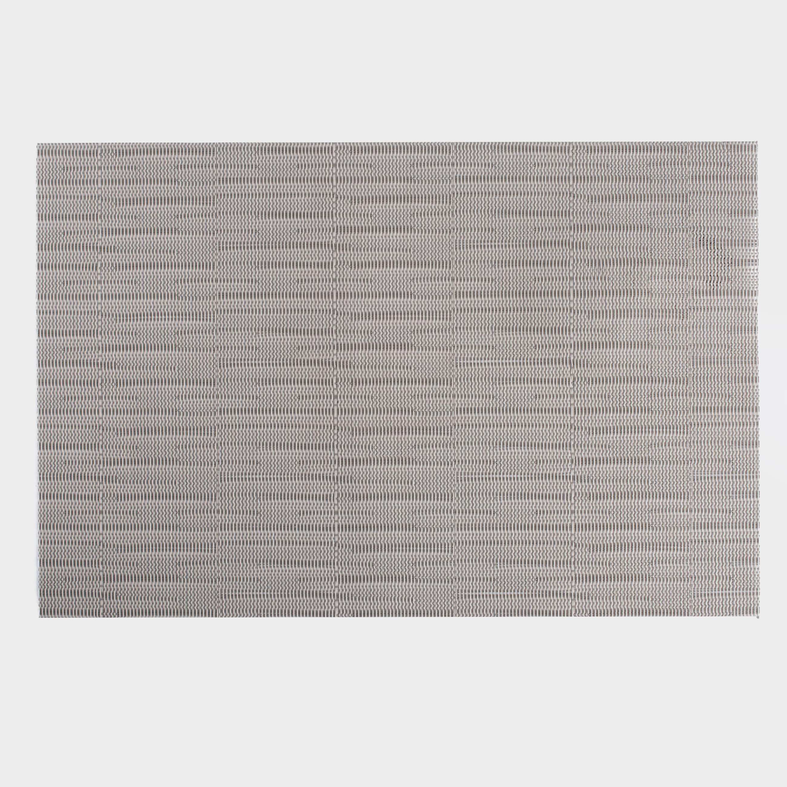 Салфетка под приборы, 30х45 см, ПВХ/полиэстер, прямоугольная, коричневая, Штрихи, Solid