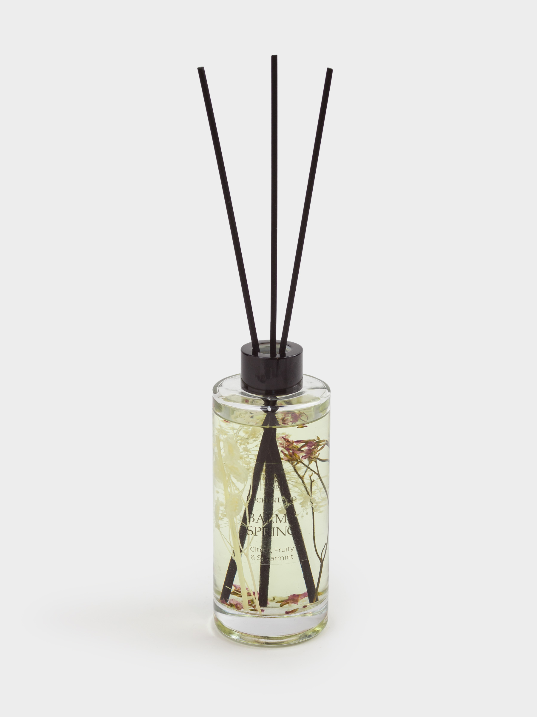Ароматический диффузор, 180 мл, с сухоцветами, Citrus, Fruity & Spearmint, Balmy spring, image-0