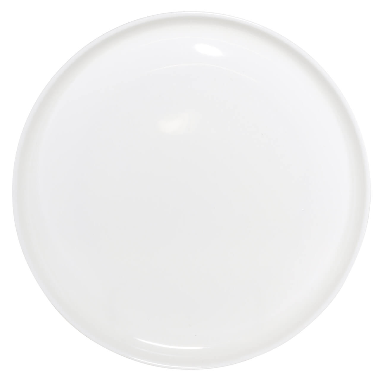 Тарелка обеденная, 26 см, фарфор F, белая, Ideal white тарелка обеденная luminarc брашмания p1402 26см green