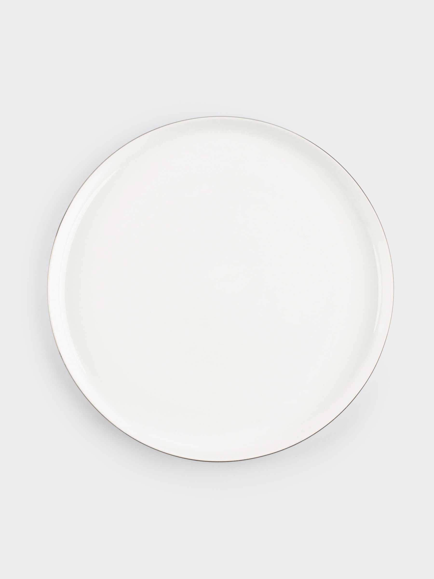 Тарелка обеденная, 26 см, фарфор F, белая, Ideal silver, image-0