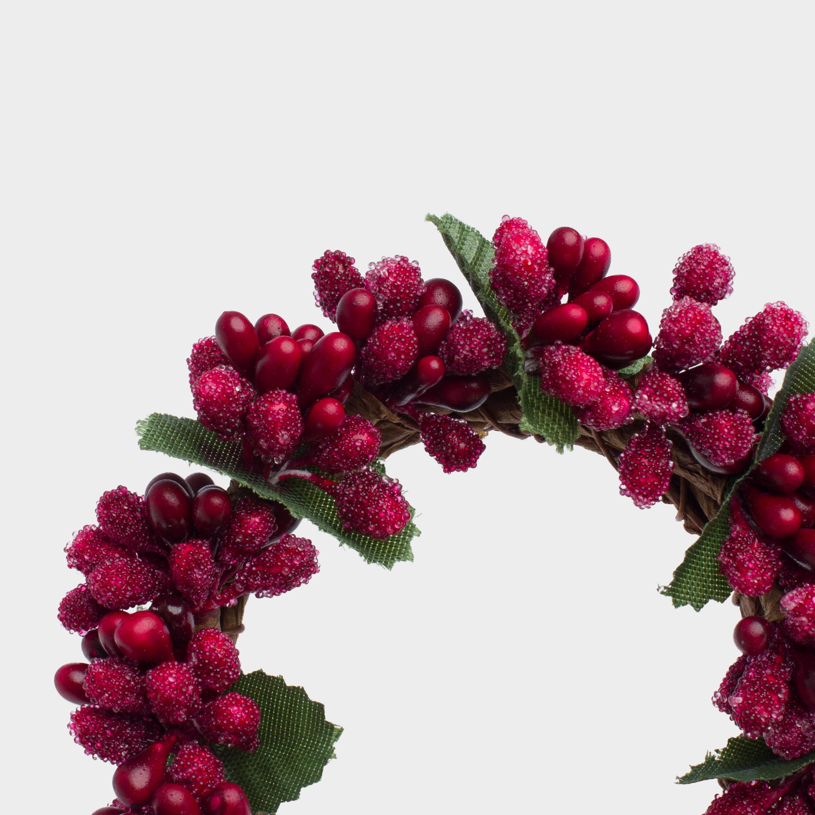 Кольцо для салфеток, 5 см, пенопласт, Бордовые ягоды, Bordo berry, image-2