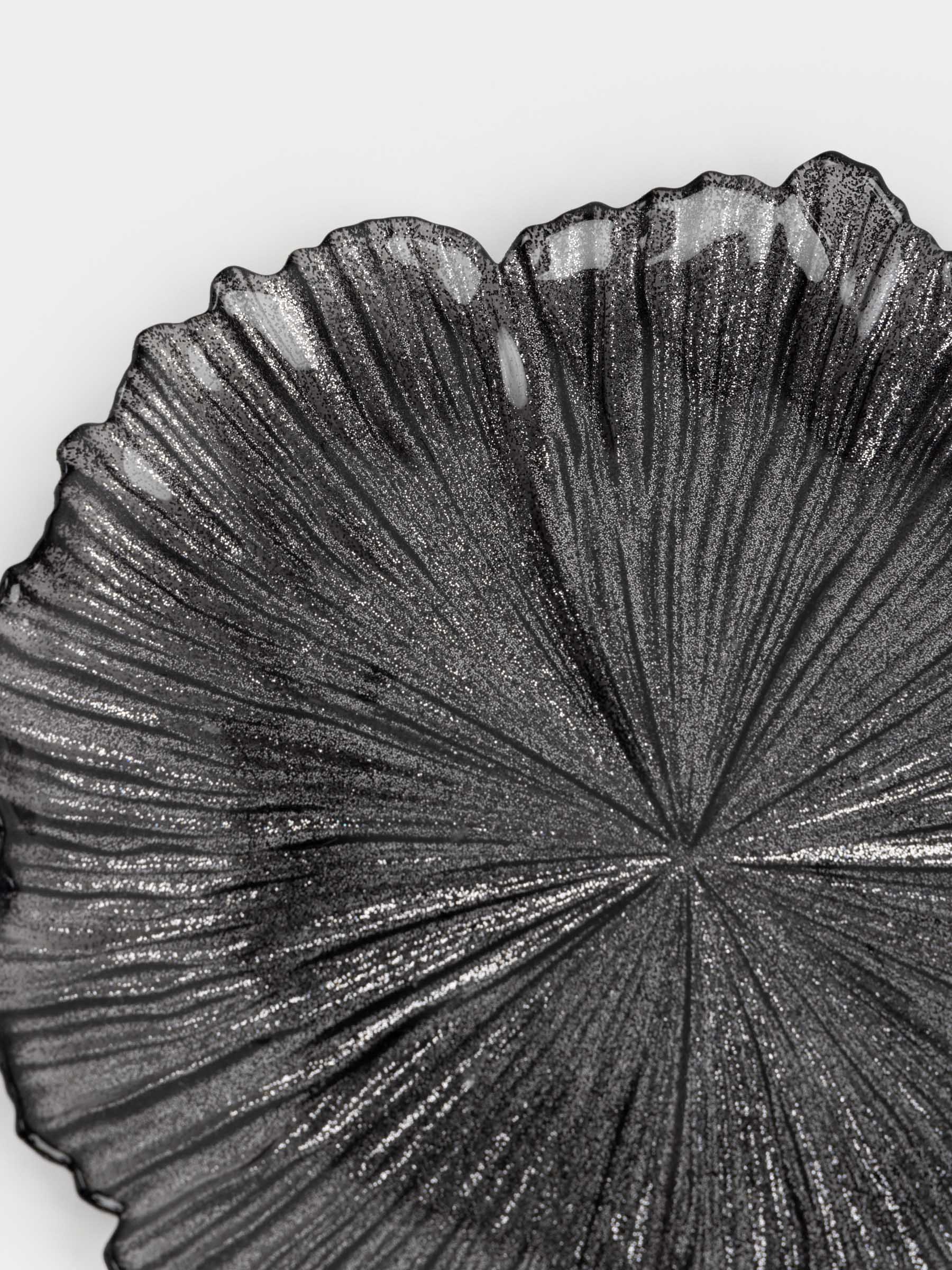 Тарелка закусочная, 21 см, стекло Р, серая, Verge, image-3