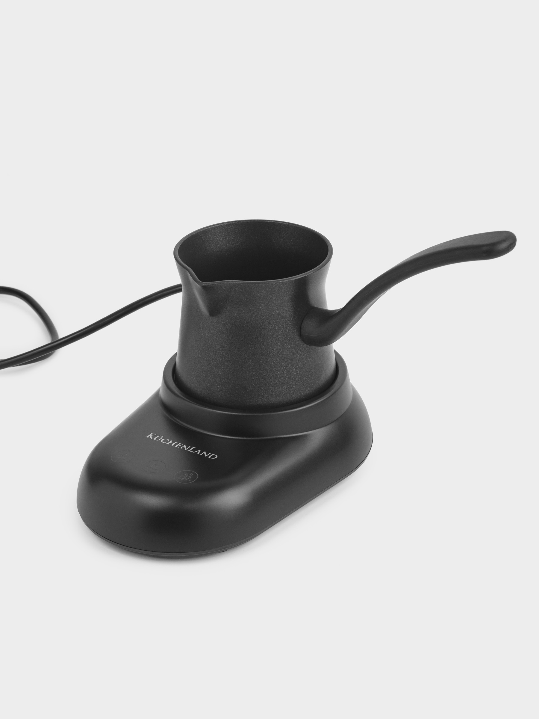 Турка электрическая, 120 мл, с функцией вспенивания молока, черная, Forward, image-2