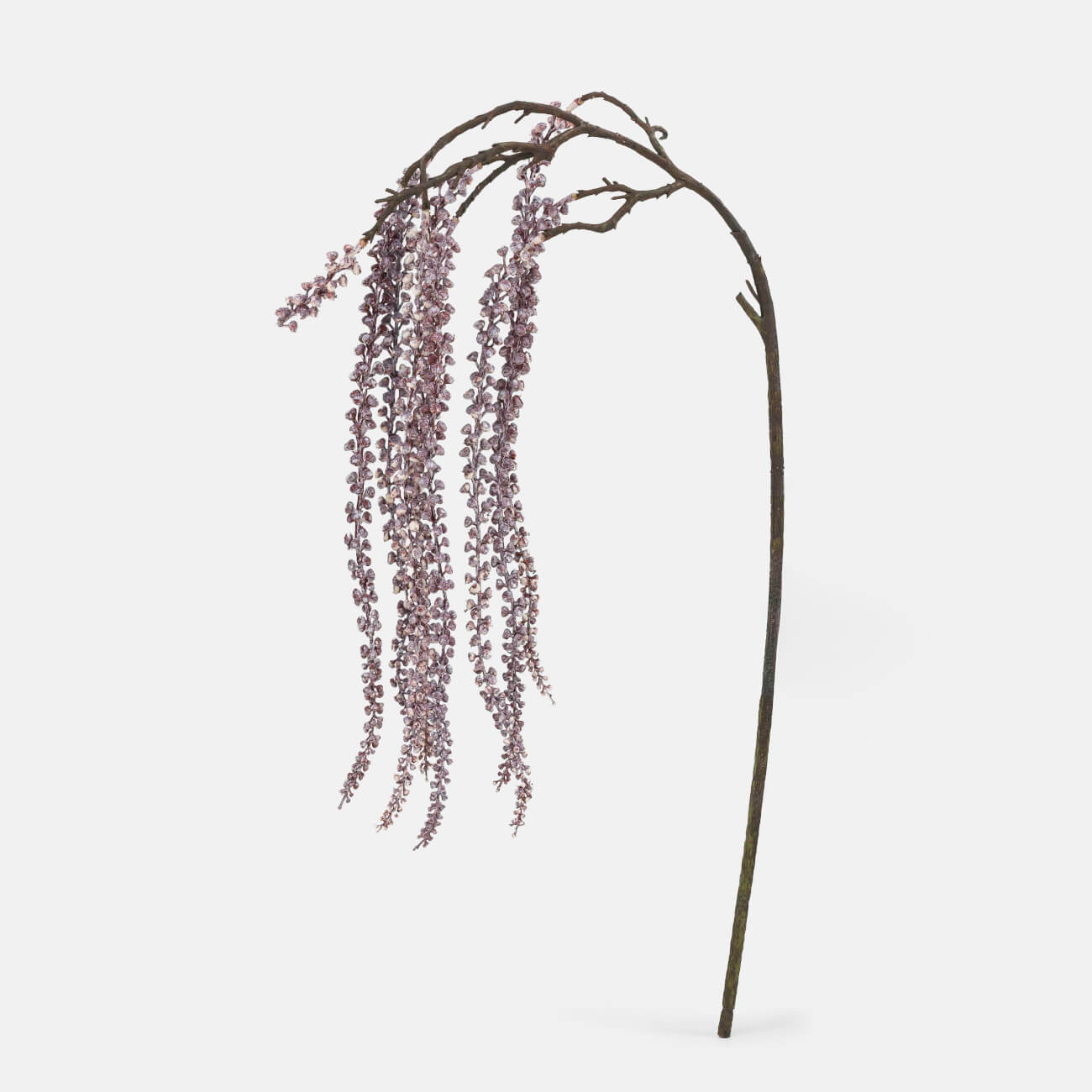 

Ветка декоративная, 1,2 м, полиэстер/полиэтилен, Фиолетовый амарант, Slight frost decor