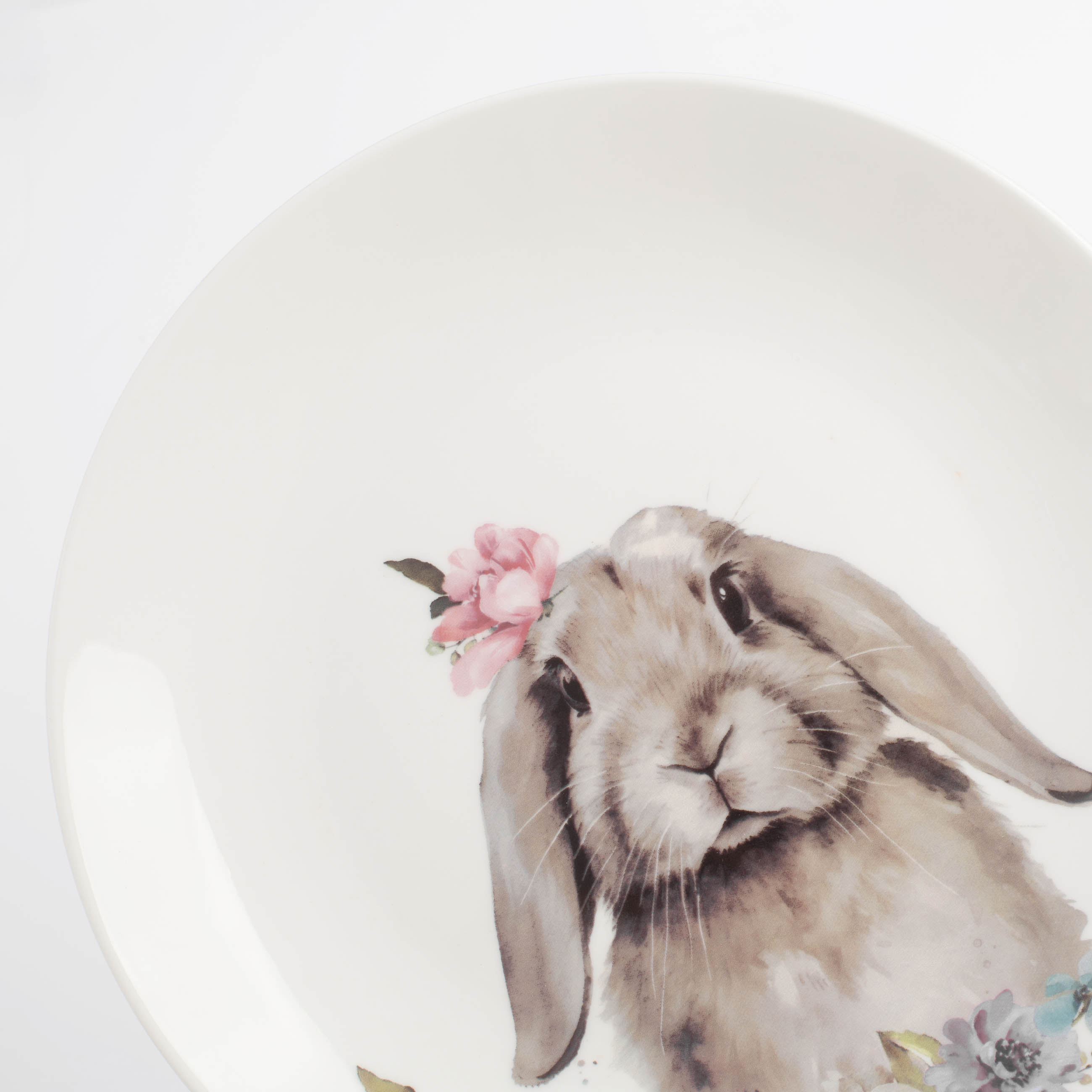 Тарелка закусочная, 23 см, фарфор N, Кролик c цветами, Pure Easter         изображение № 5