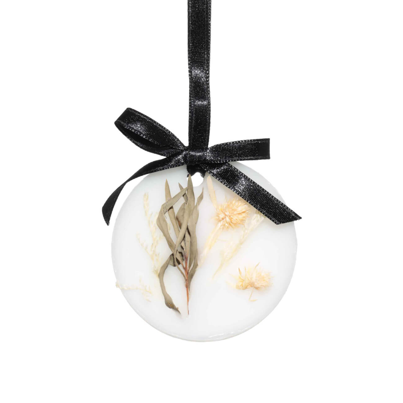 

Воск ароматический, 7 см, с сухоцветами, Bergamot Lemon, Balmy spring