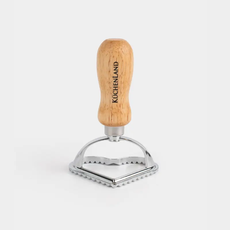 Форма для печенья/пирожков, 11 см, сталь/дерево, Сердце, Wood kitchen, image-0