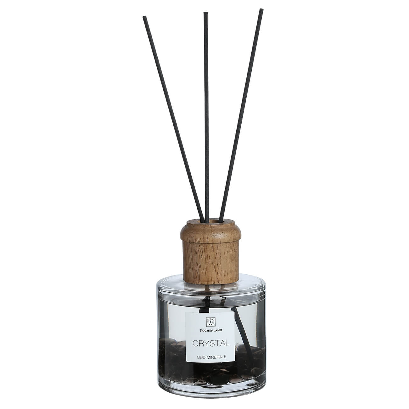 

Ароматический диффузор, 160 мл, с кристаллами, черный, Oud Minerale, Crystal