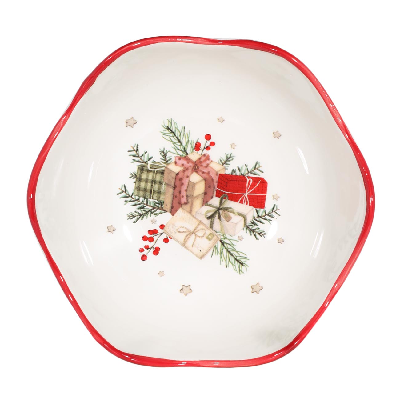 

Салатник, 15х6 см, керамика, Подарки на ветке, Christmas tree