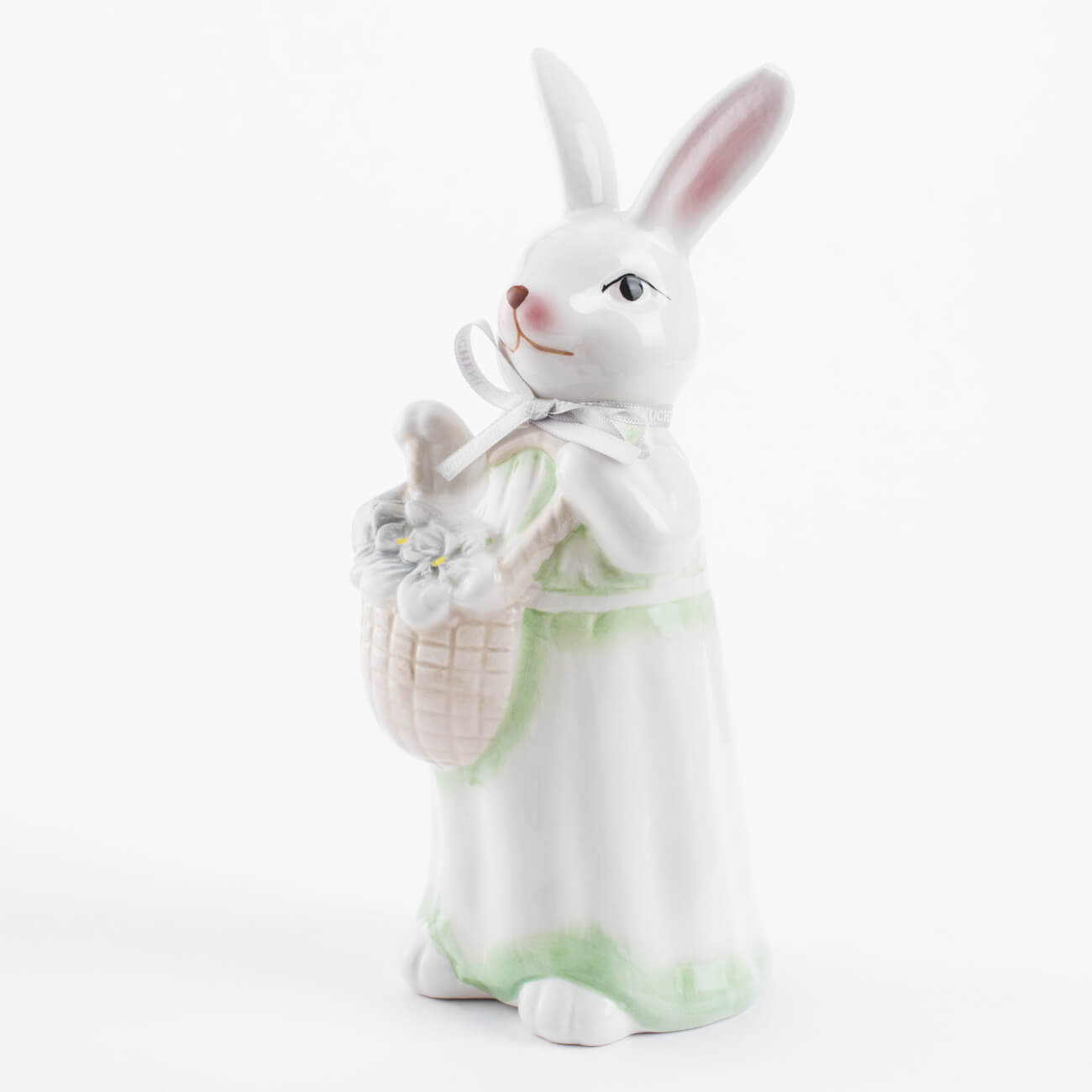 

Статуэтка, 22 см, керамика, Крольчиха в платье и с цветами, Easter blooming