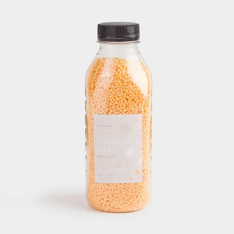 Жемчуг для ванны, 350 гр, золотистый, Апельсин, Fragrant salt ,image-0