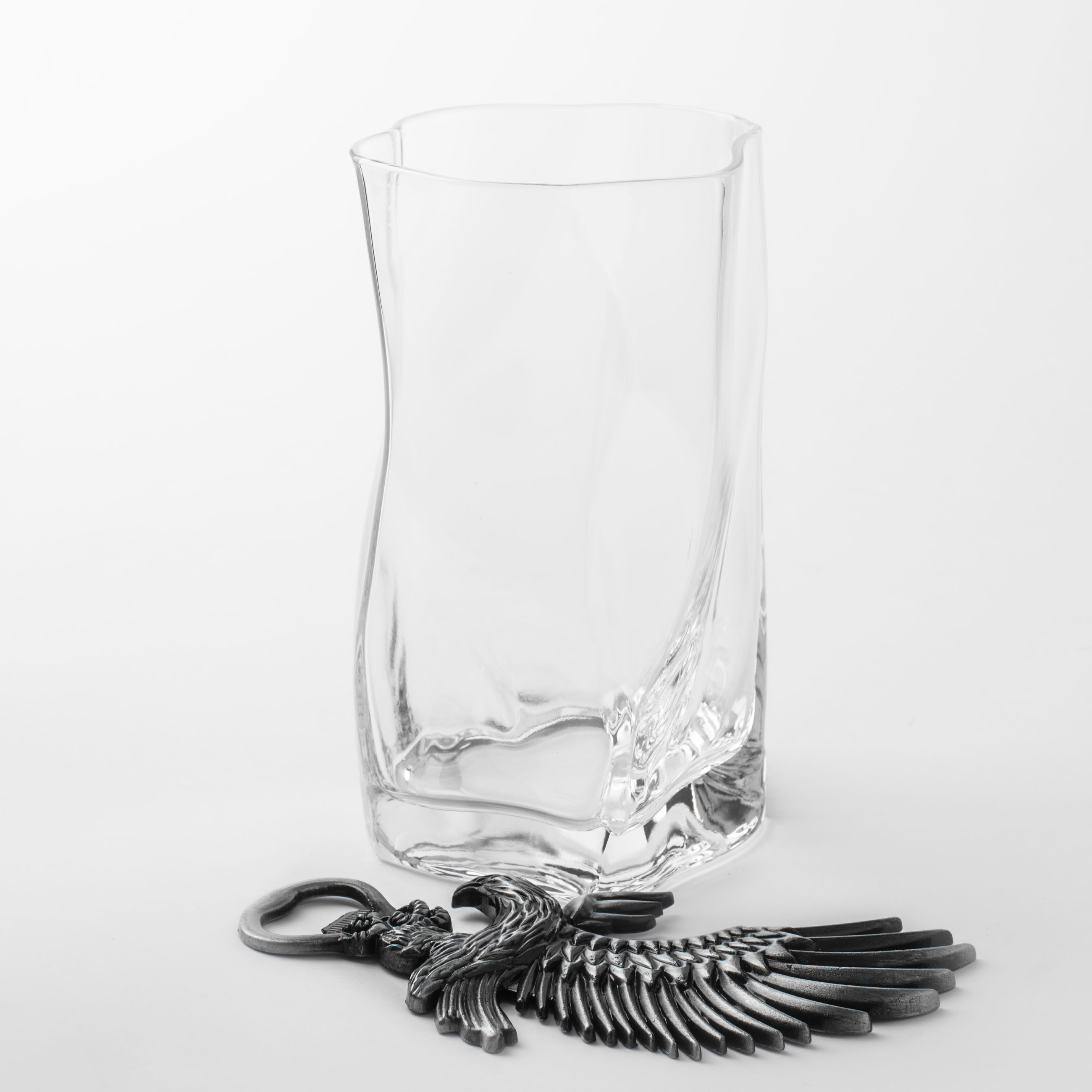 Набор для пива, 1 перс, 2 пр, с открывалкой, стекло/металл, Орел, Eagle изображение № 2