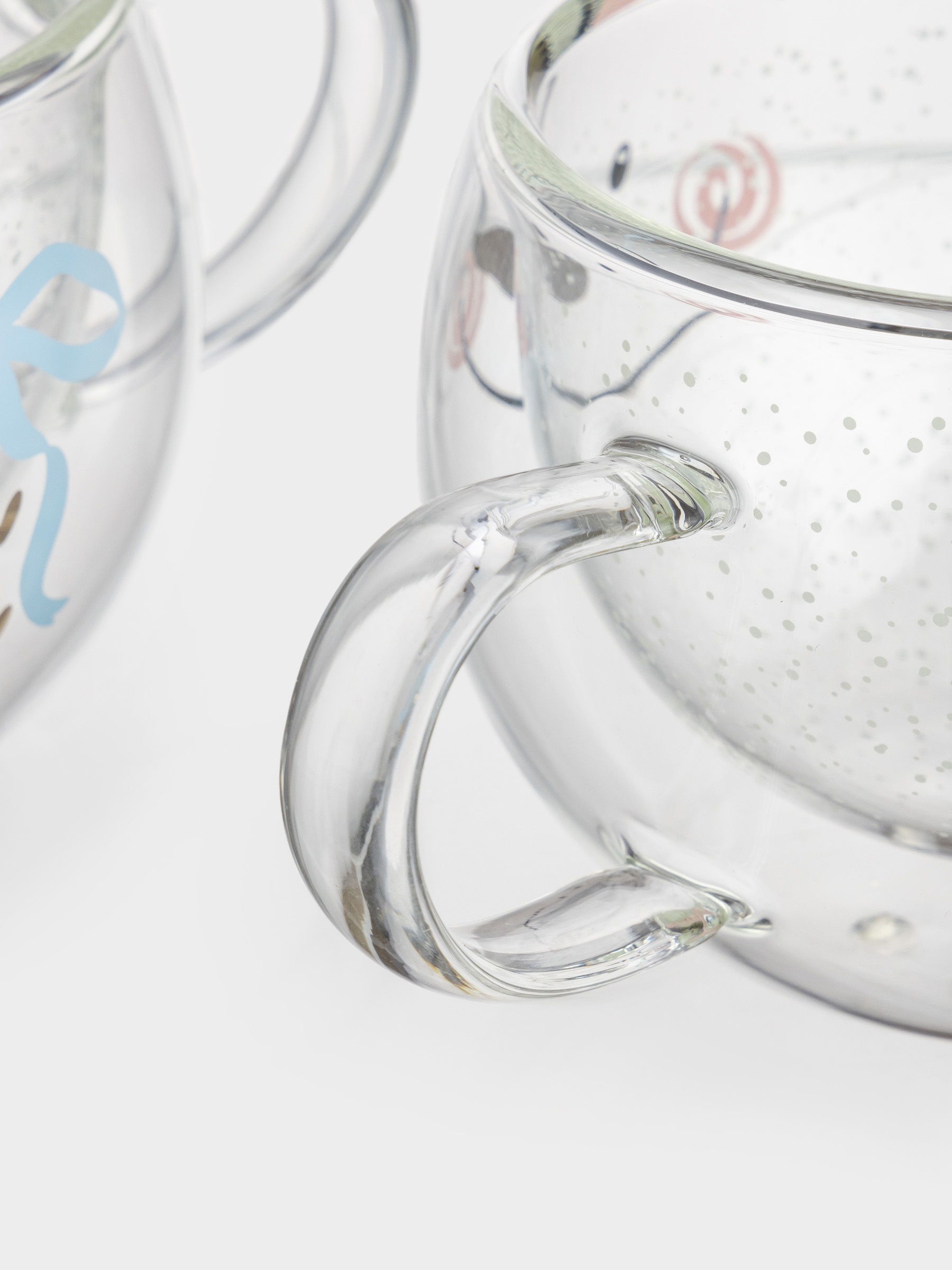 Кружка, 270 мл, 2 шт, стекло Б, перламутр, Снеговик, Air polar, image-3