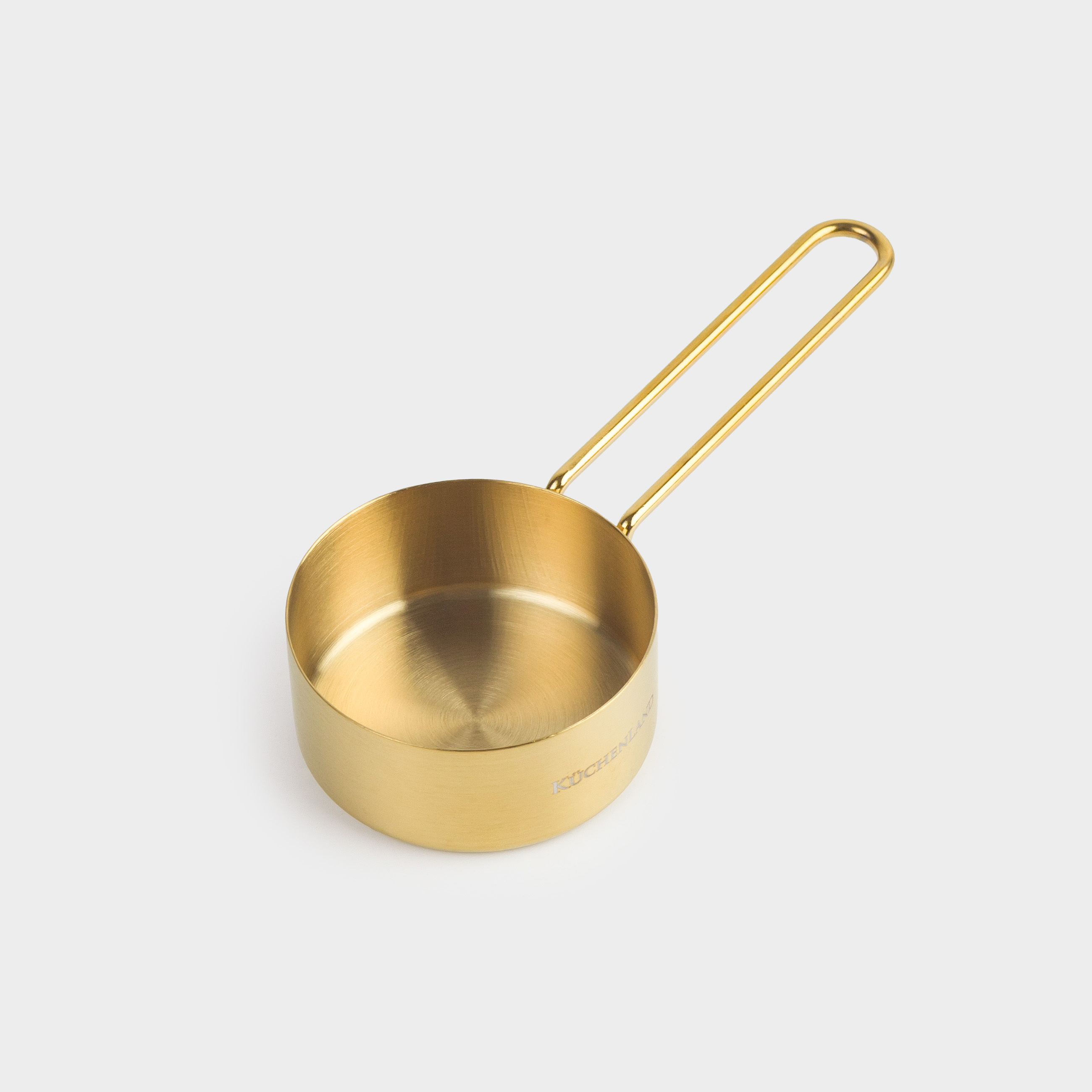 Ложка мерная, 50 мл, сталь, золотистая, Device gold, image-2