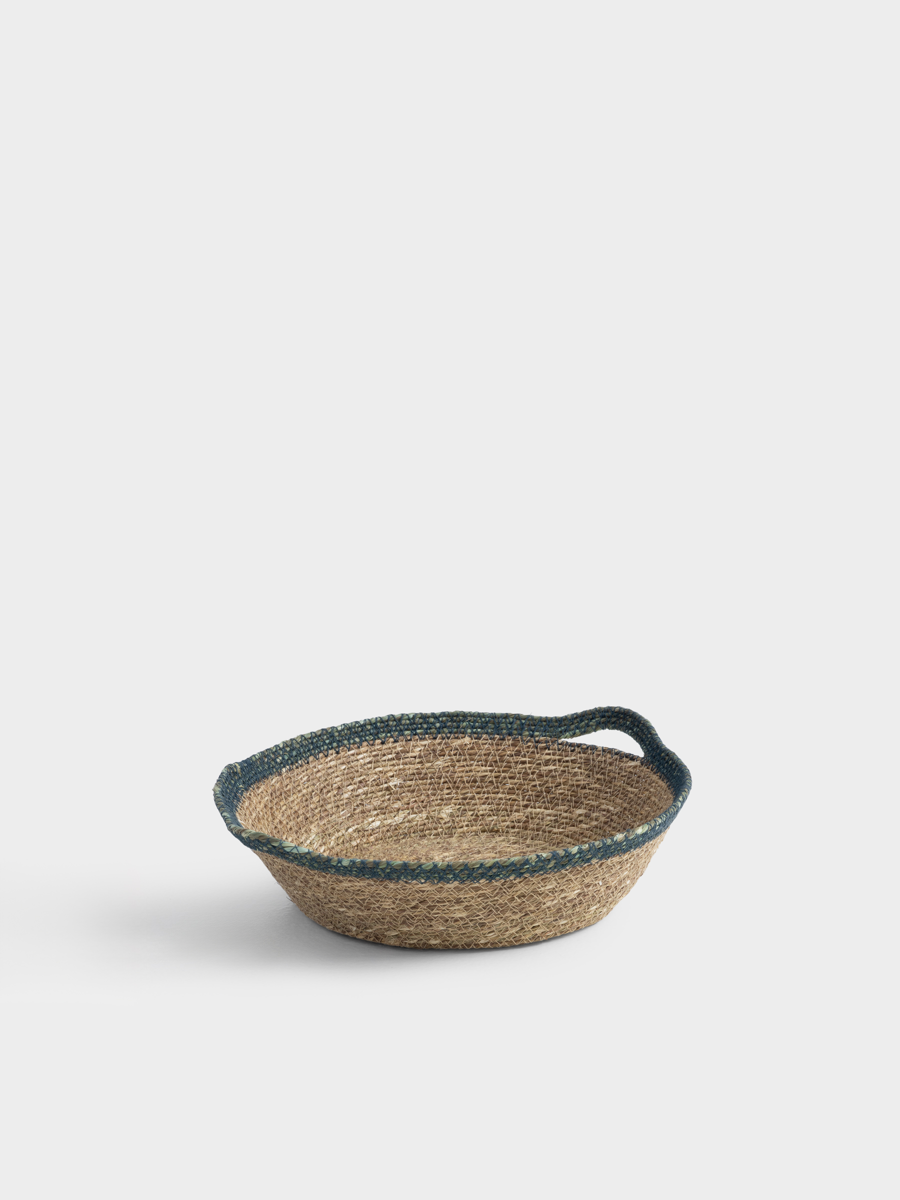 Корзина для хранения, 20х30х9 см, с ручками, Kelp braided, image-4
