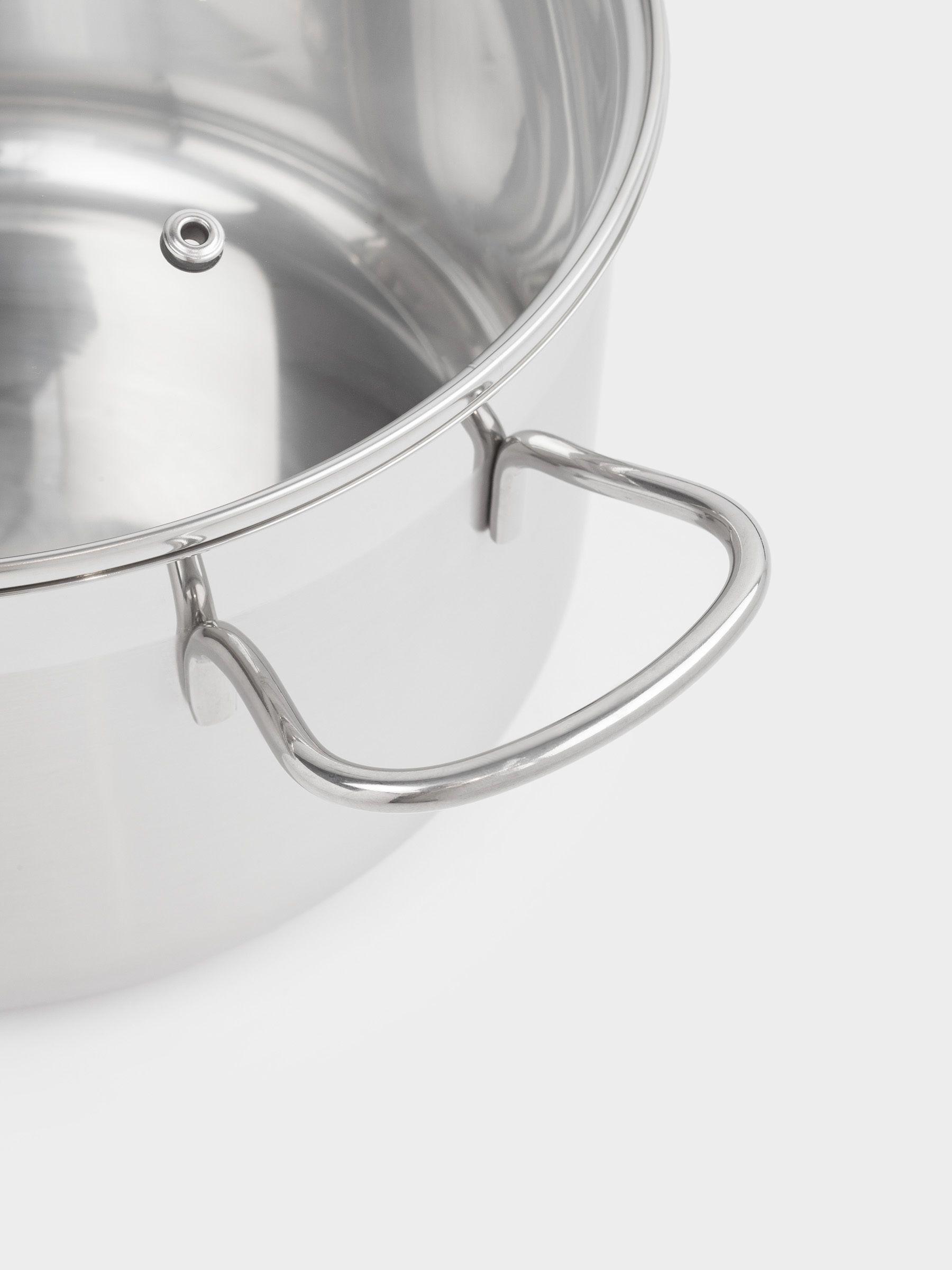 Набор посуды, 2 пр, сталь/стекло, Egoist lite, image-3