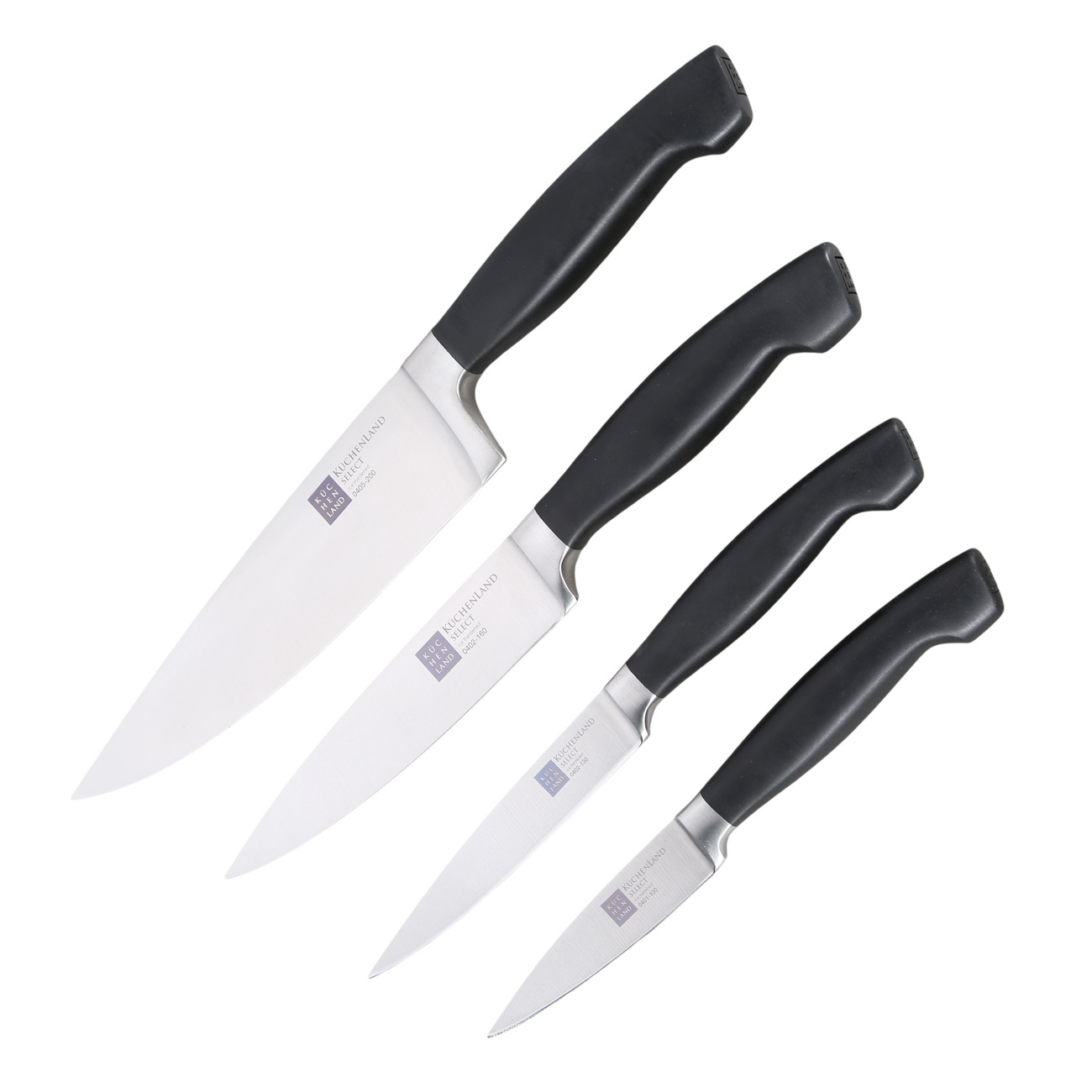 Набор ножей, 4 пр, сталь/пластик, Select изображение № 2