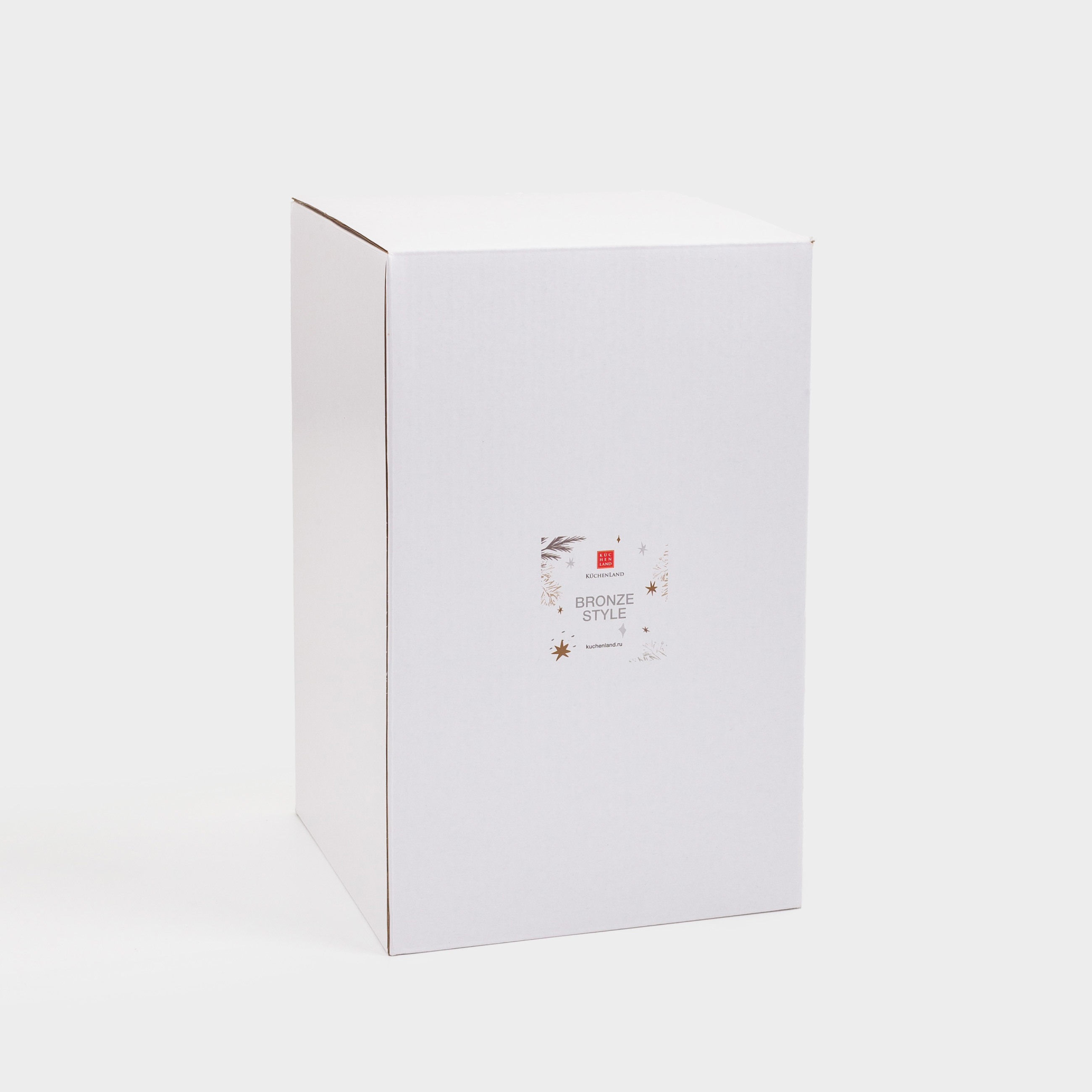 Снежный фонарь, 19 см, с подсветкой, пластик, бронзовый, Глобус, Bronze style, image-5