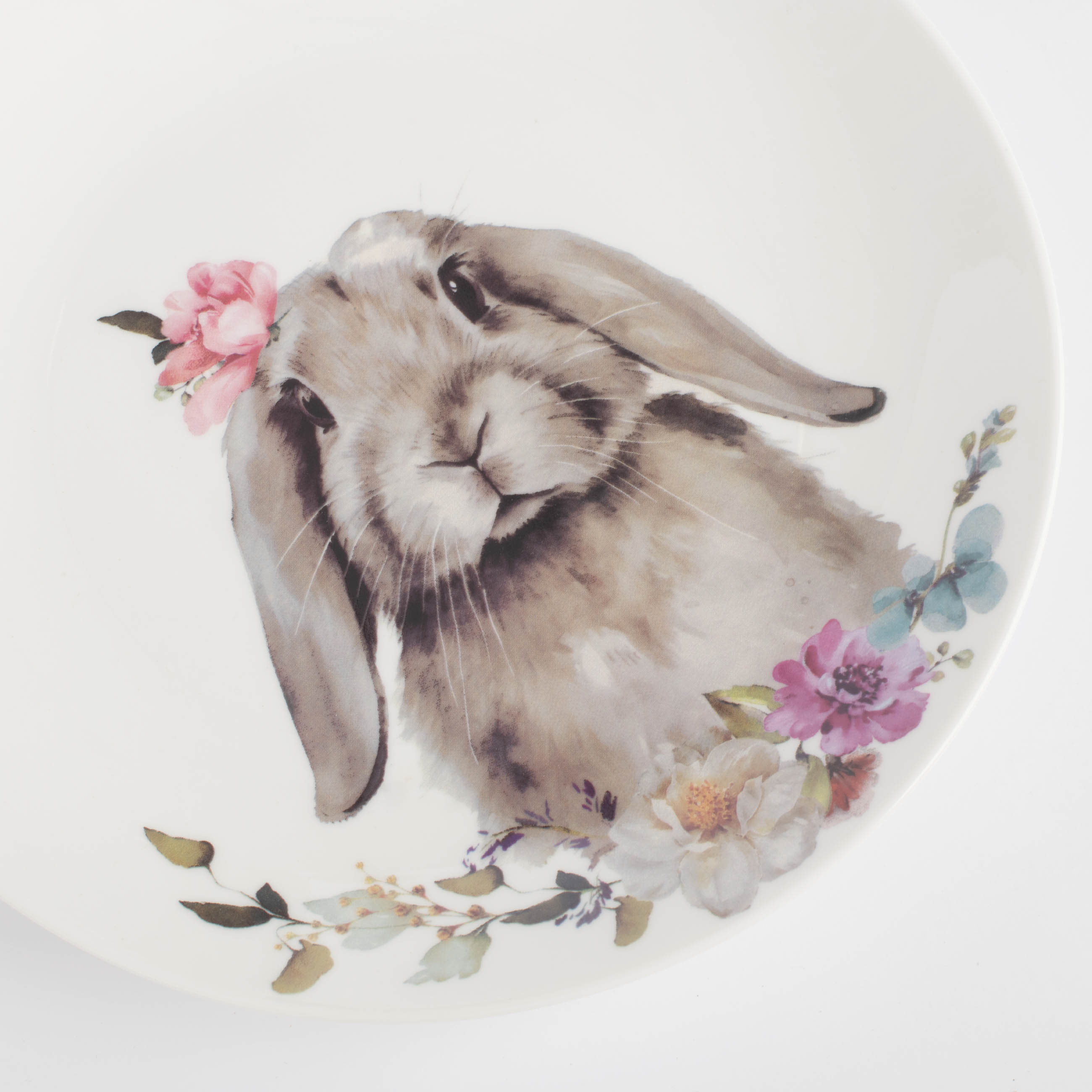 Тарелка закусочная, 23 см, фарфор N, Кролик c цветами, Pure Easter         изображение № 6