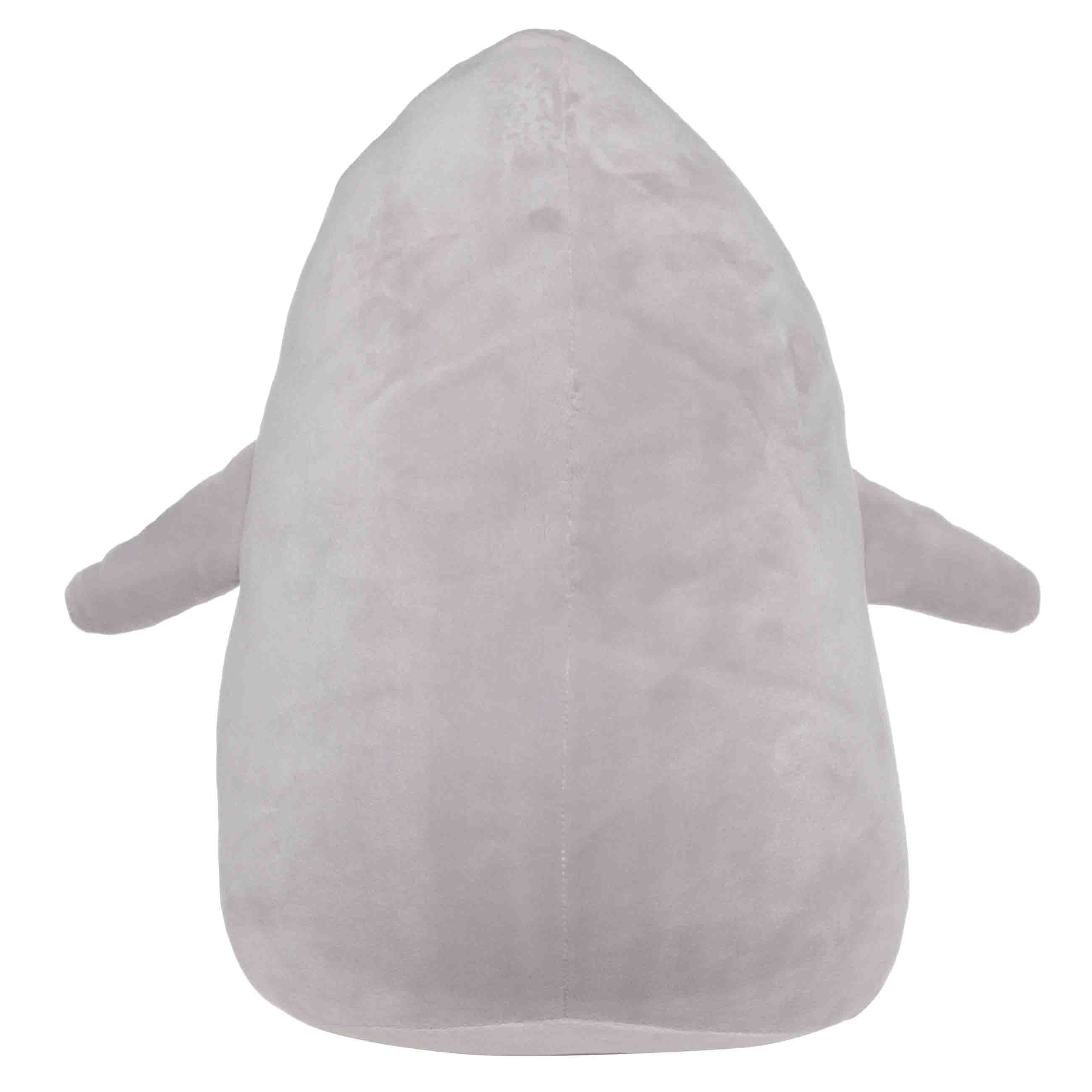 Подушка декоративная, 34х23 см, спандекс, серая, Пингвин, Aquatic animals, image-2