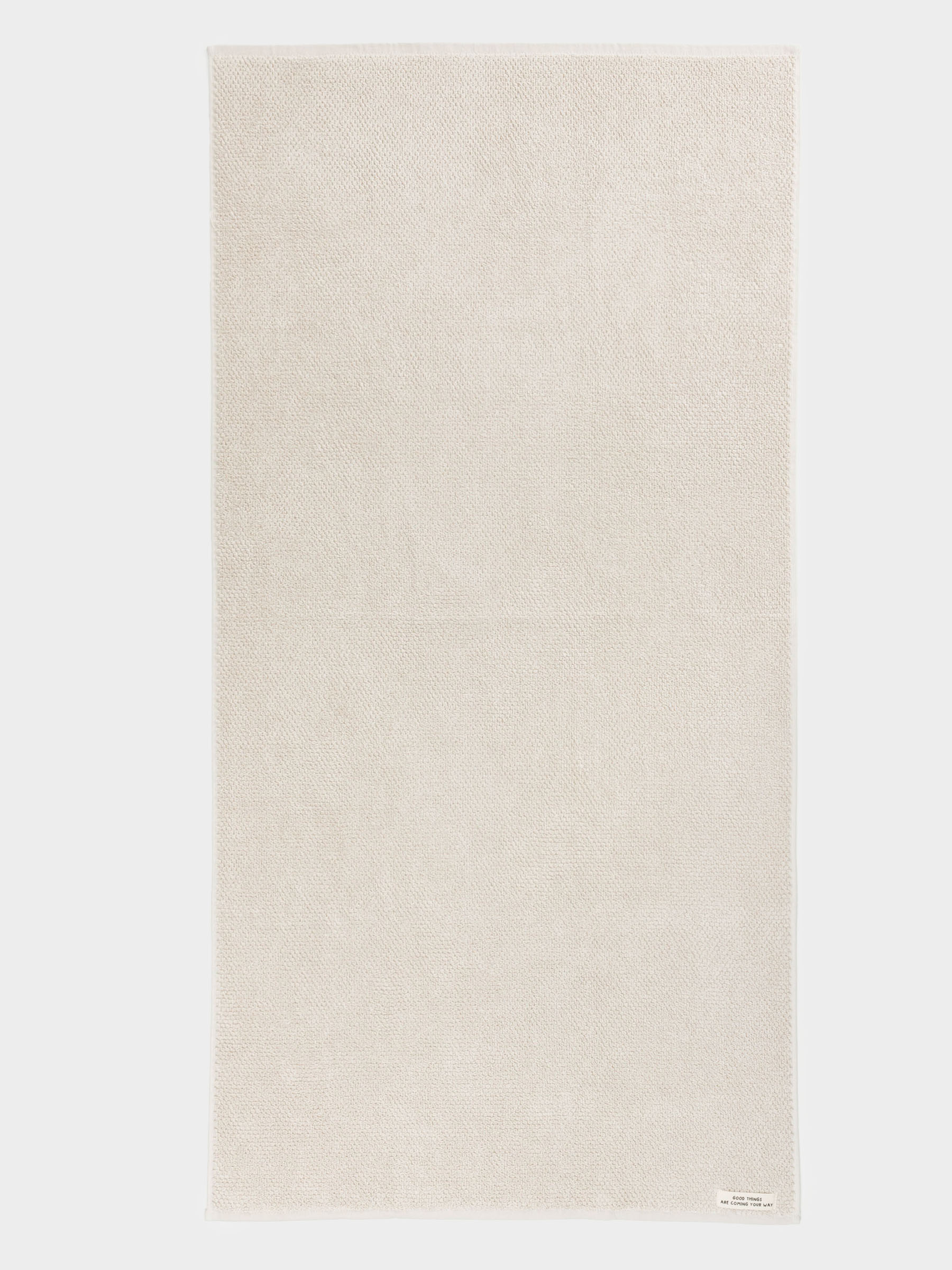 Полотенце, 70х140 см, хлопок, бежевое, Felpado cotton