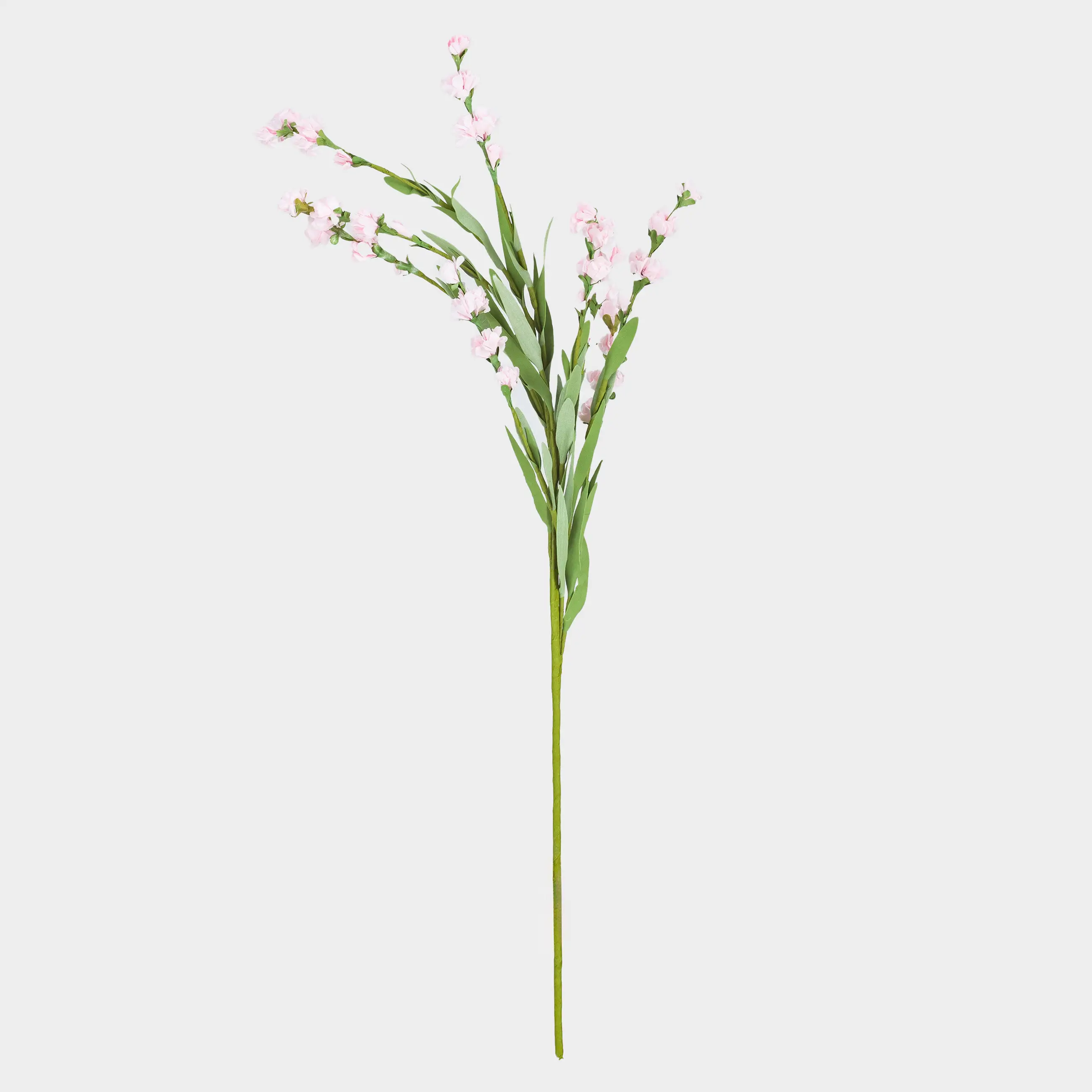 Ветка декоративная, 78 см, бумага/пенопласт, Розовые ландыши, Flower garden