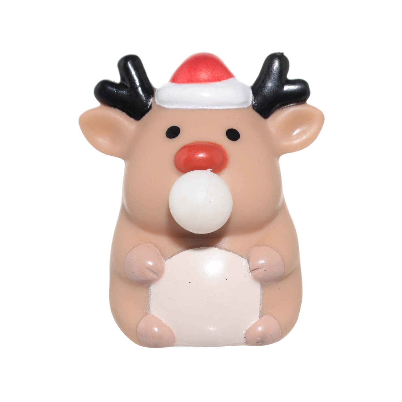 

Игрушка-антистресс, 7 см, резина, коричневая, Олень, Antistress