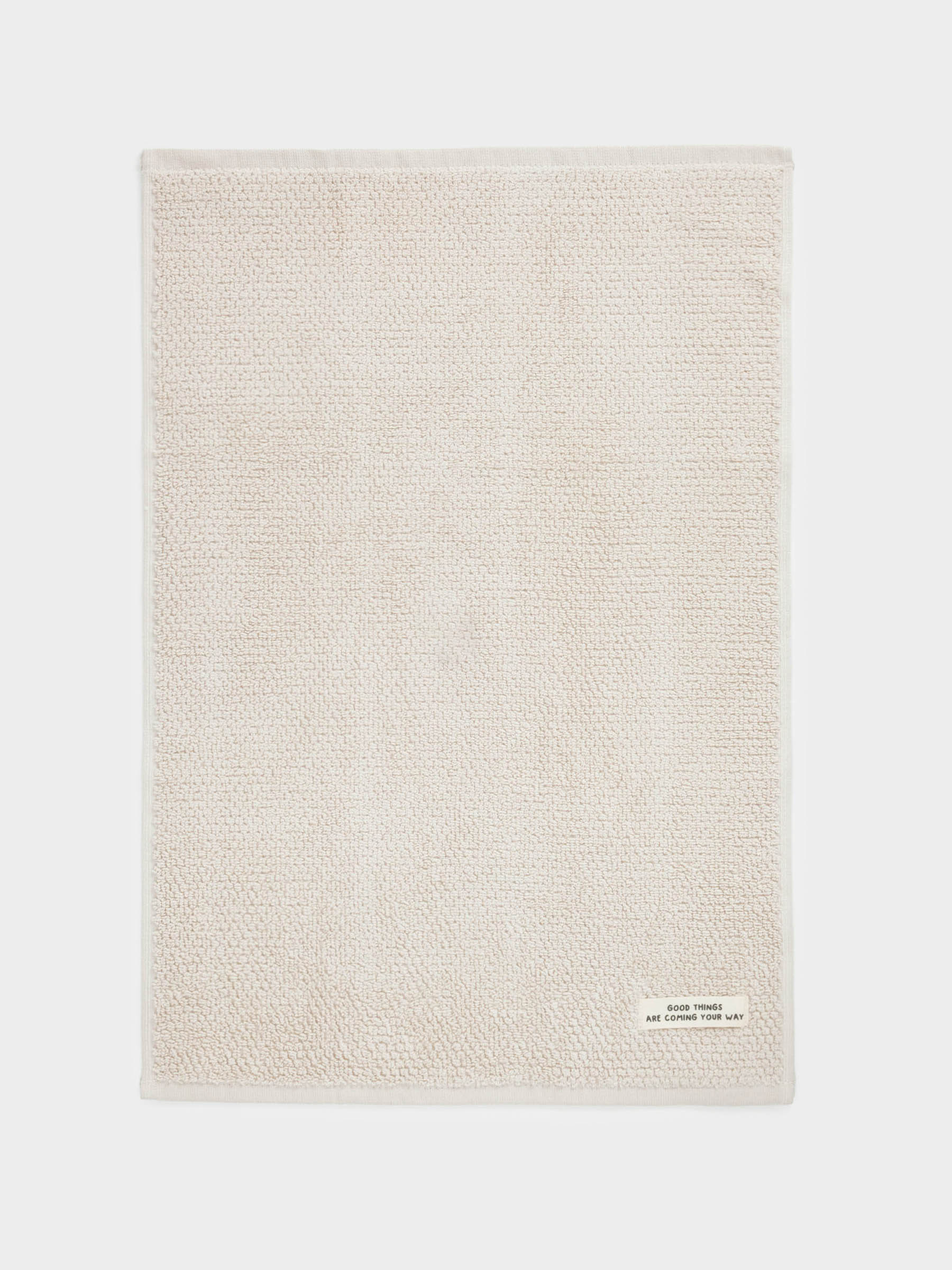 Полотенце, 40х60 см, хлопок, бежевое, Felpado cotton