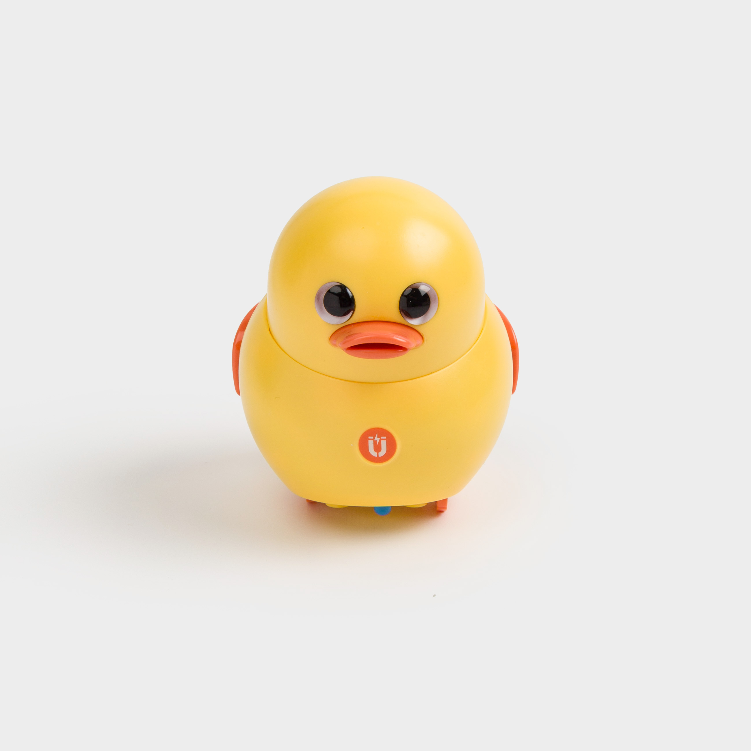 Игрушка развивающая, магнитная, 10 см, пластик, желтая, Утенок, Duck yellow, image-1