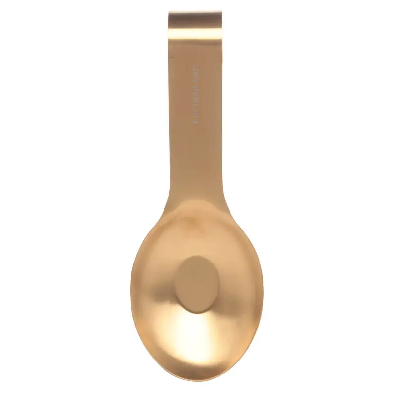 Подставка под ложку, 25 см, сталь, золотистая, Device Gold