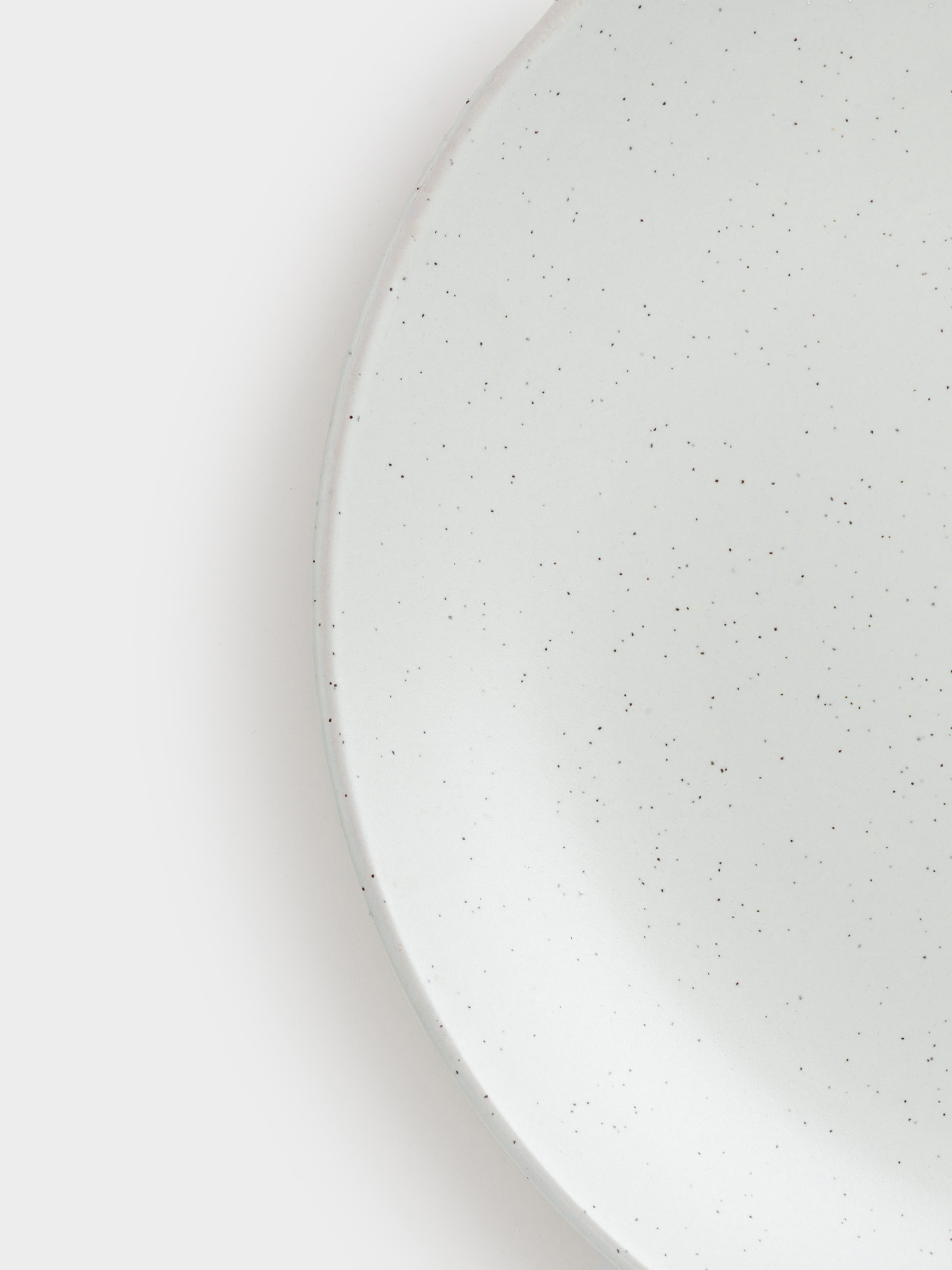 Тарелка закусочная, 21 см, 2 шт, керамика, молочная, в крапинку, Particle, image-6